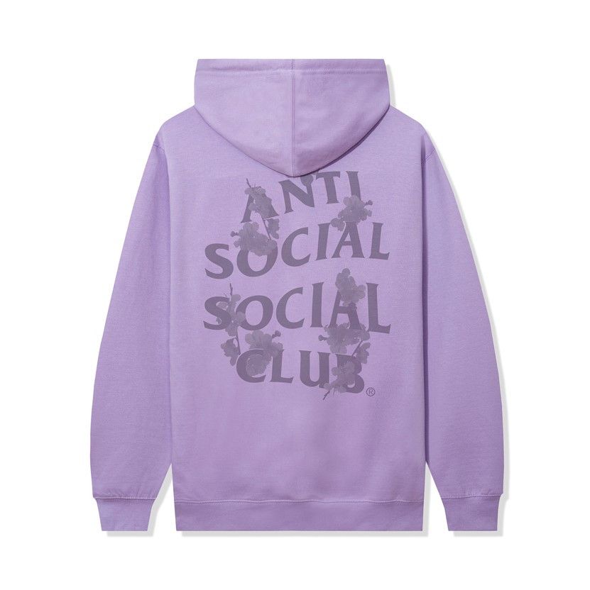 Anti Social Social Club Kkotch Tonal Hoodie DS Violet