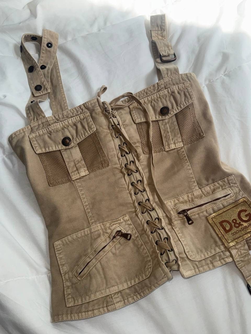 Dolce & Gabbana D&G Vintage Technical Corset Size M / US 6-8 / IT 42-44 - 4 Thumbnail