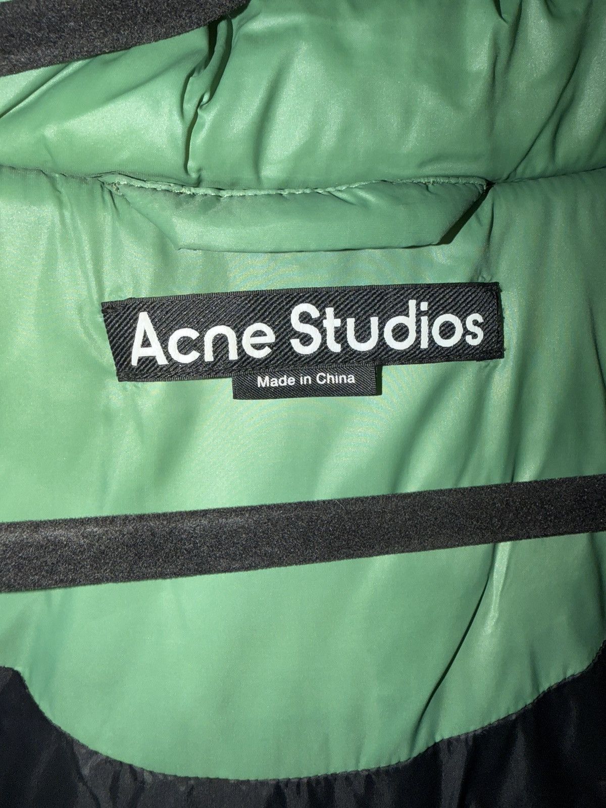 Acne Studios Acne Studios Green Down Puffer Jacket Size M Size US M / EU 48-50 / 2 - 3 Thumbnail