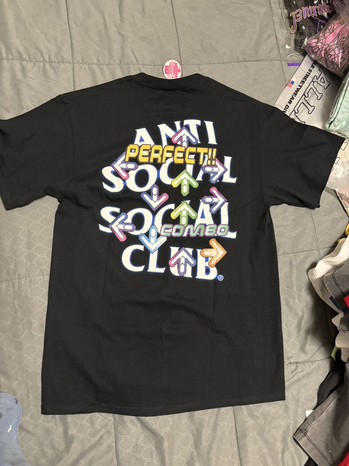 Anti Social Social Club Butterfly Tee Size US M / EU 48-50 / 2 - 2 Thumbnail
