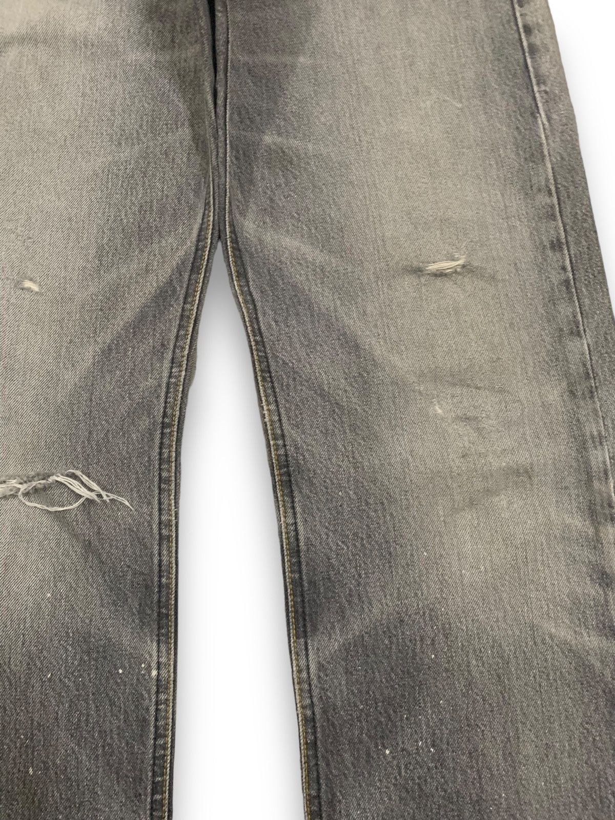 Paul Smith Vintage Paul Smith Faded Classic Fit Distressed Grunge Jeans Size US 30 / EU 46 - 10 Thumbnail