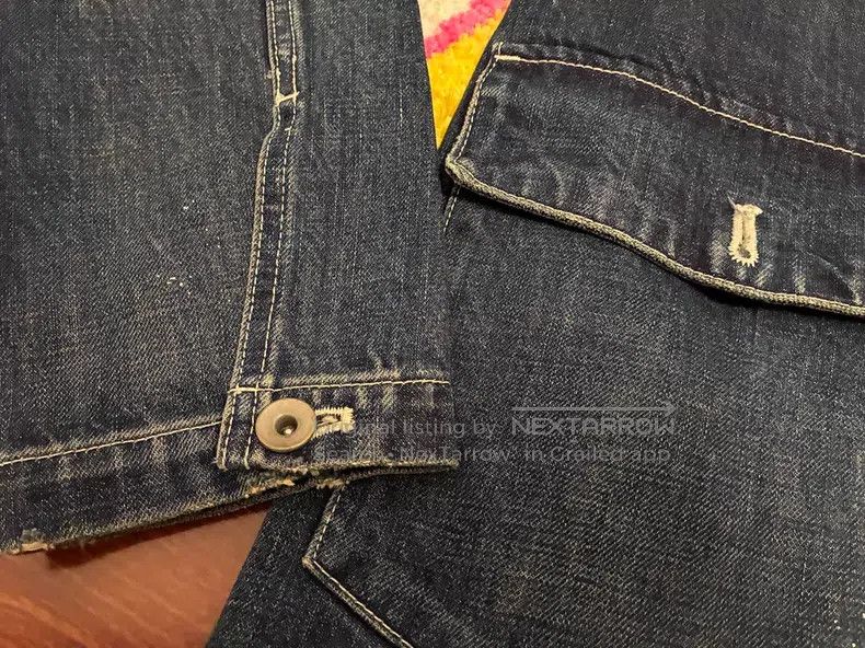 Neighborhood Neighborhood Ink Wash Work Denim Jacket Size US L / EU 52-54 / 3 - 4 Thumbnail