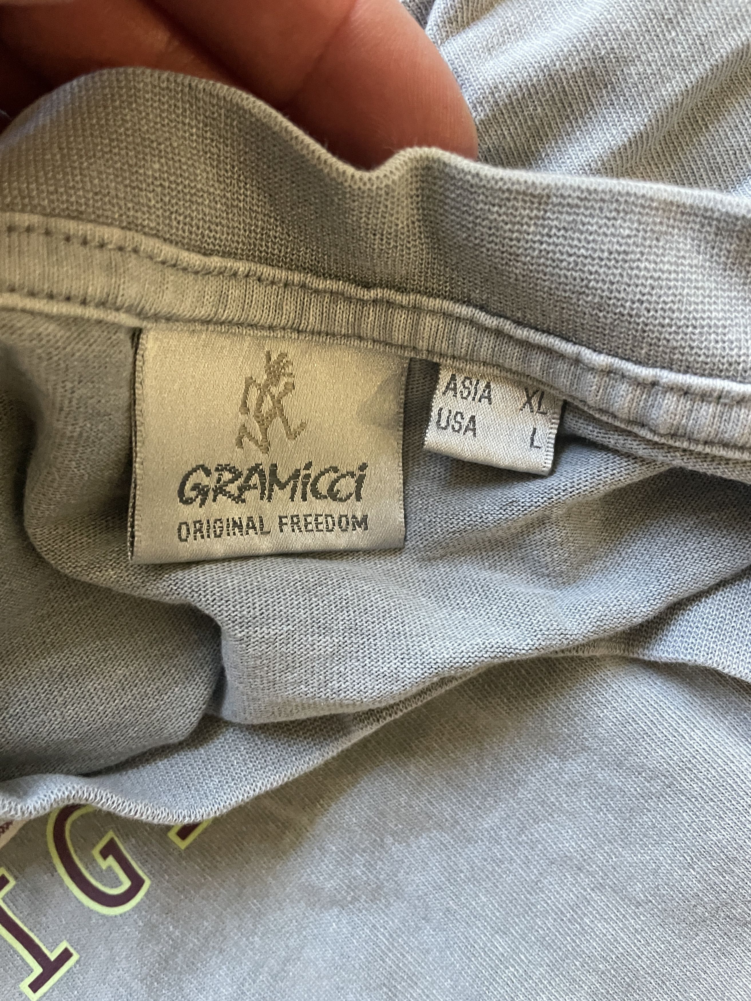 Gramicci Gramicci Original Freedom Tee – Rock Blue Size US L / EU 52-54 / 3 - 2 Thumbnail