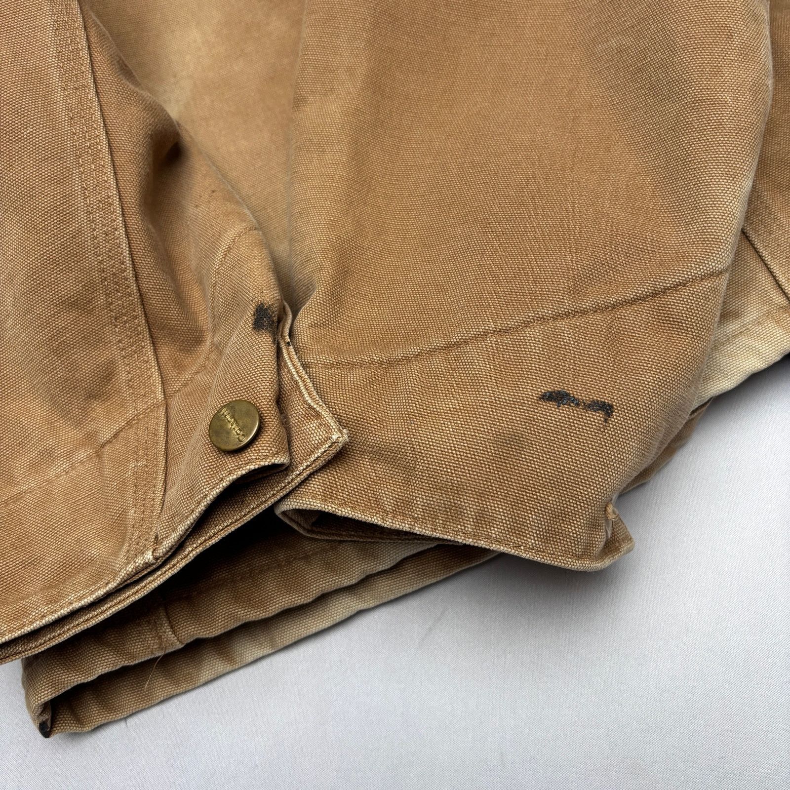 Carhartt Vintage Carhartt Blanket Lined Chore Jacket Workwear XL Size US XL / EU 56 / 4 - 10 Thumbnail