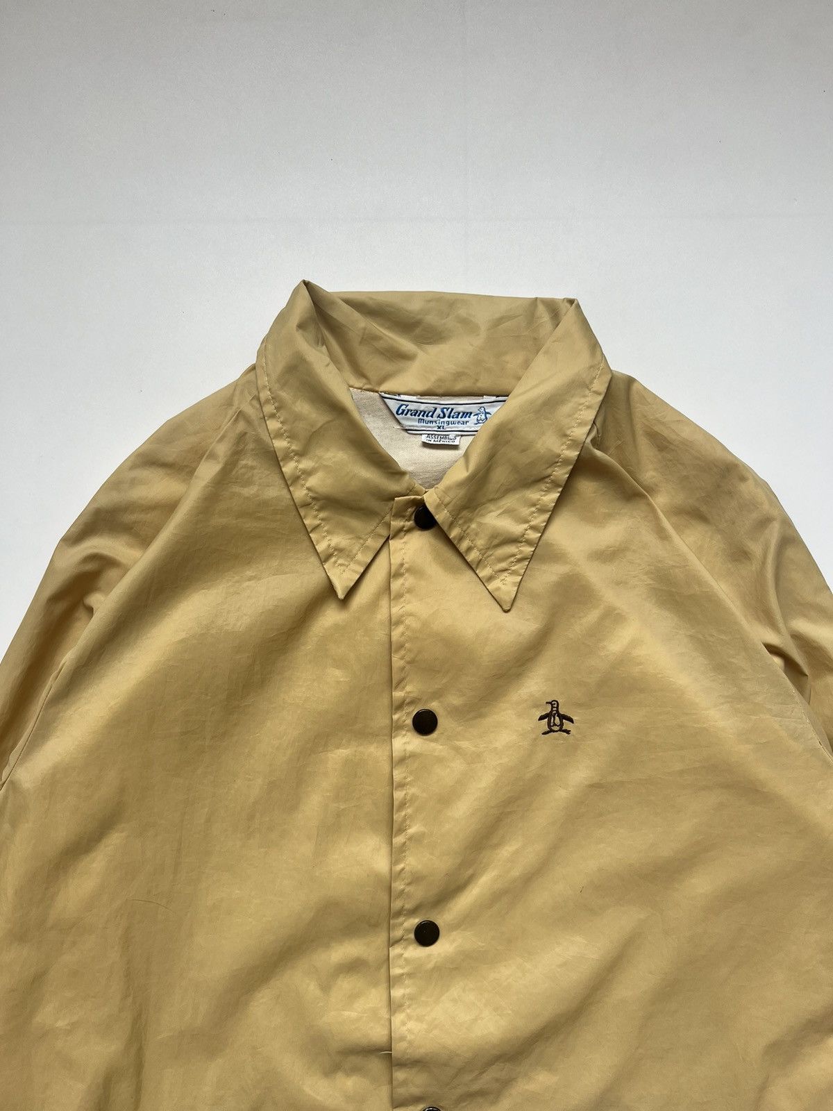 Grand Slam Vintage Grand Slam Munsingwear Coach Jacket Size US XL / EU 56 / 4 - 4 Thumbnail