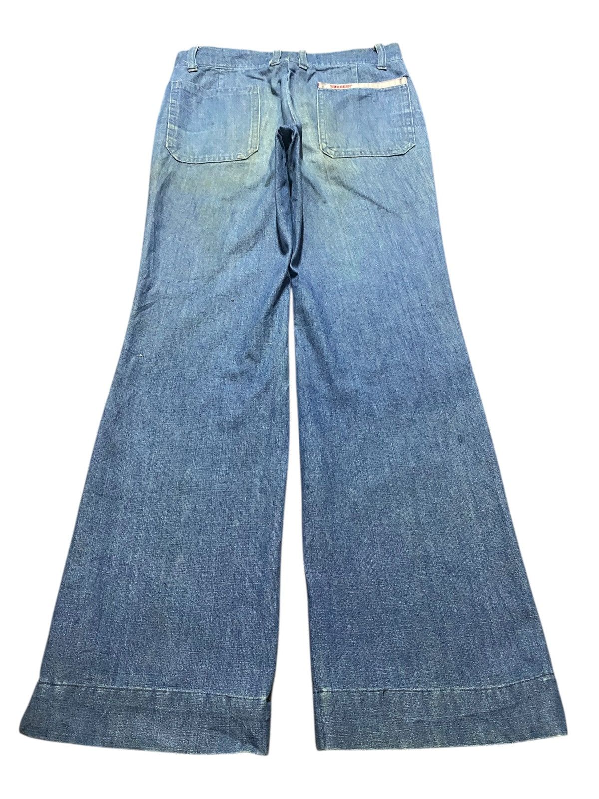 Oliver Spencer Vintage Japanese Brand Spencer bush Pants Baggy Jeans Size US 28 / EU 44 - 2 Thumbnail