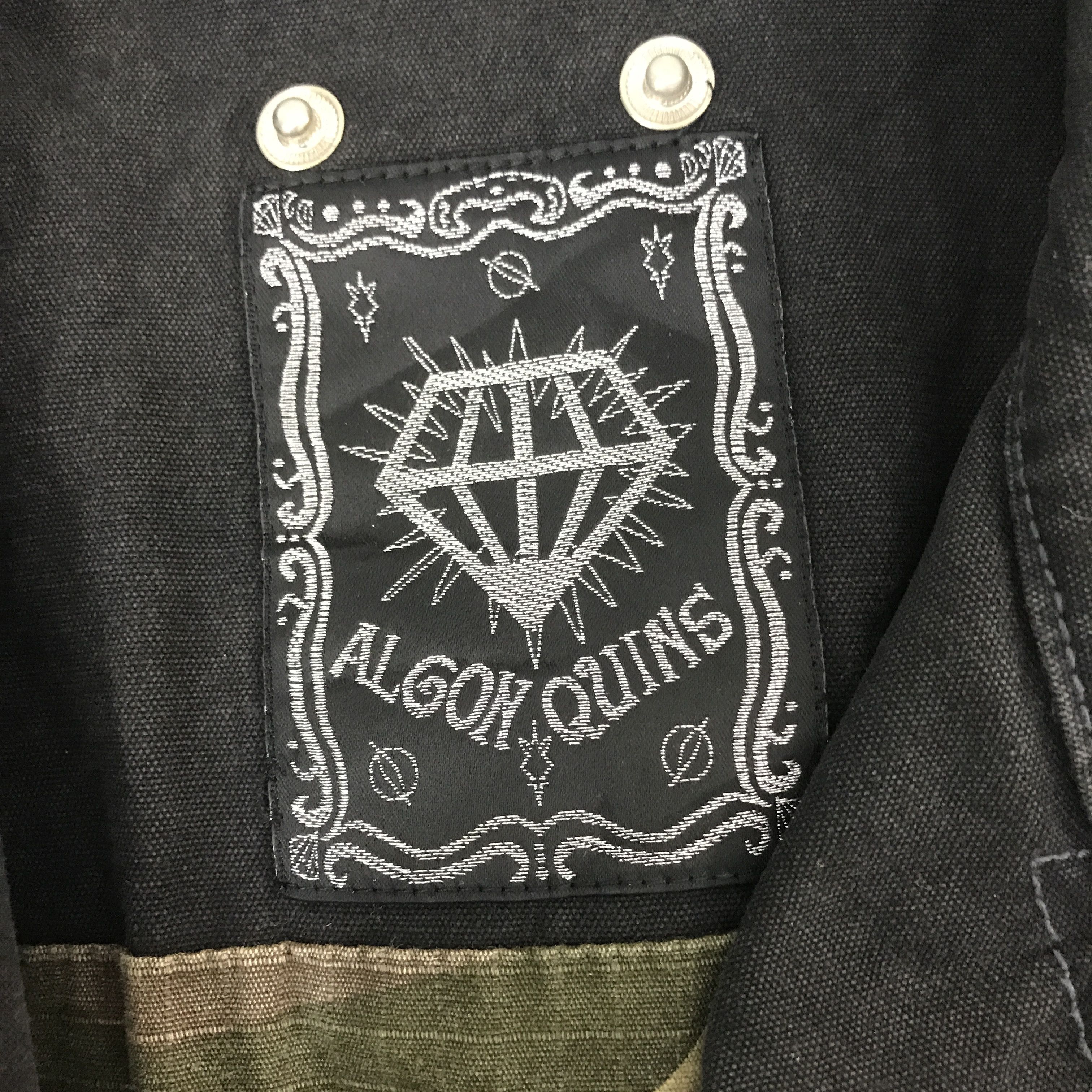 Japanese Brand Vintage Algon Quins japan style fashion Punk black Jacket Size US S / EU 44-46 / 1 - 9 Thumbnail