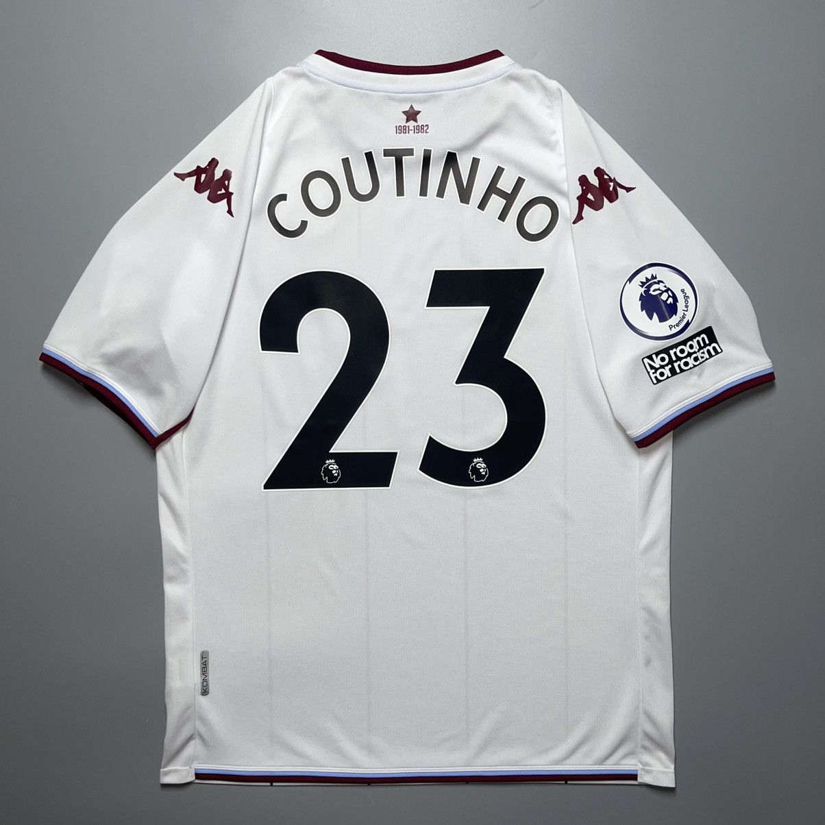 Kappa ASTON VILLA KAPPA 2021/2022 SOCCER AWAY JERSEY #23 COUTINHO Size US XXL / EU 58 / 5 - 1 Thumbnail