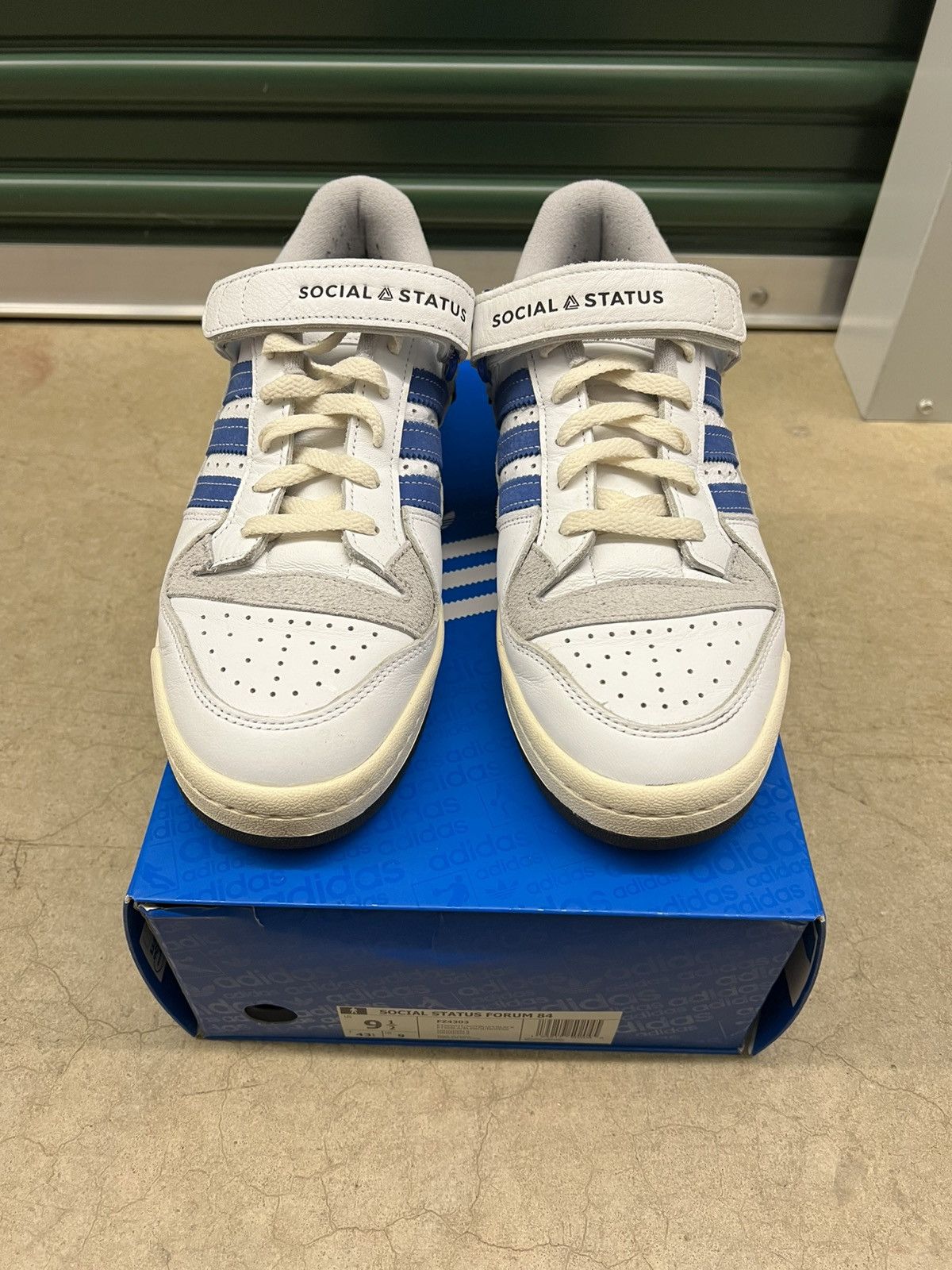 Adidas Adidas Forum Low x Social Status White Size 9.5 Size US 9.5 / EU 42-43 - 4 Thumbnail