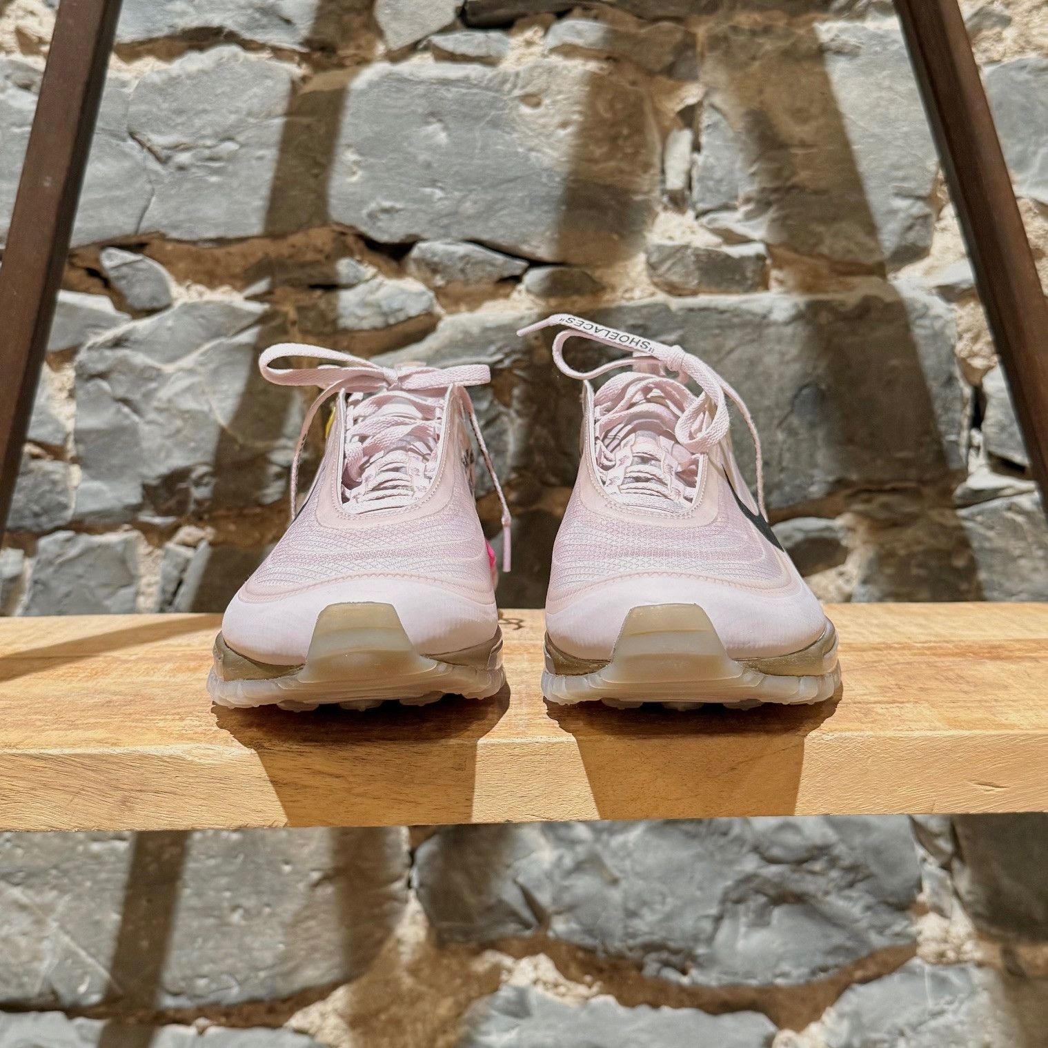 Nike × Off-White Nike X Off-White 10 Elemental Rose Serena Air Max 97 Sneaker Size US 9 / EU 42 - 3 Thumbnail
