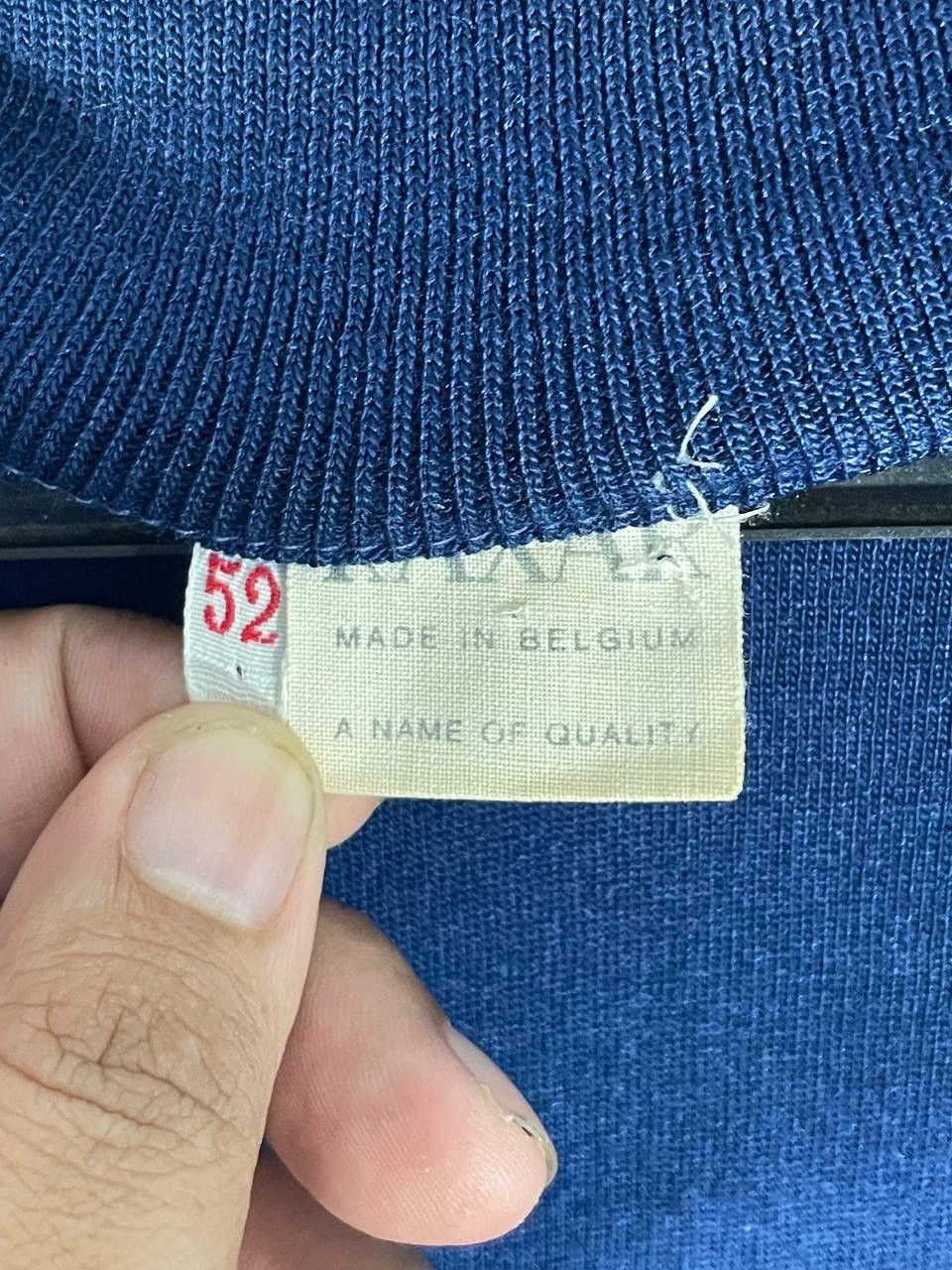 Other Vintage 90s sweater tracktop belgium size L Size US L / EU 52-54 / 3 - 8 Thumbnail