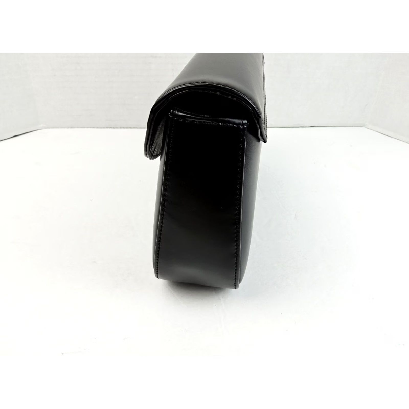 Roberta di Camerino Roberto Di Camerino Convertible Clutch Shoulder Handbag Purse - Black Leather Size ONE SIZE - 5 Thumbnail