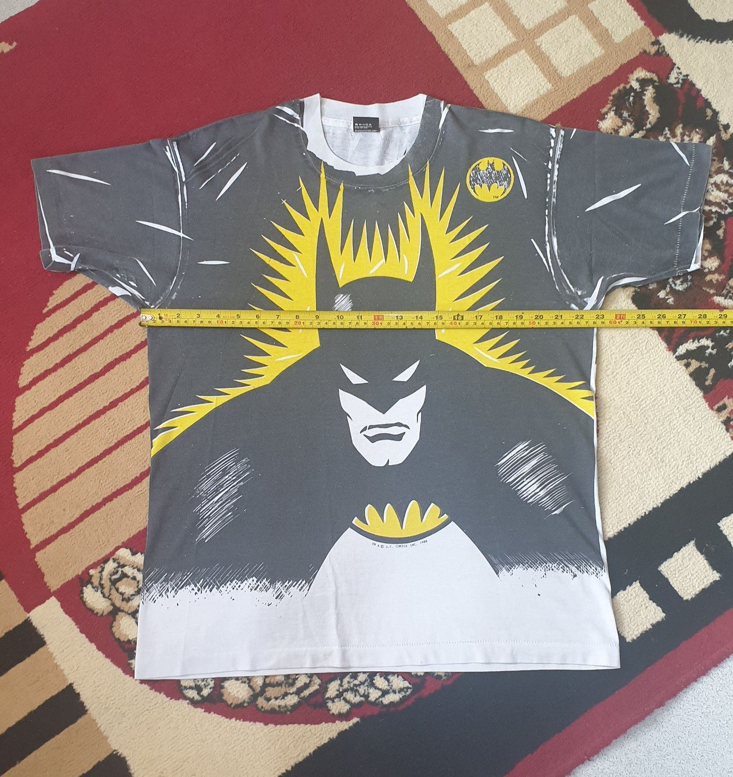 Other BATMAN - DC COMIC INC. 1988 (Vintage & Rare) Size US XL / EU 56 / 4 - 9 Thumbnail