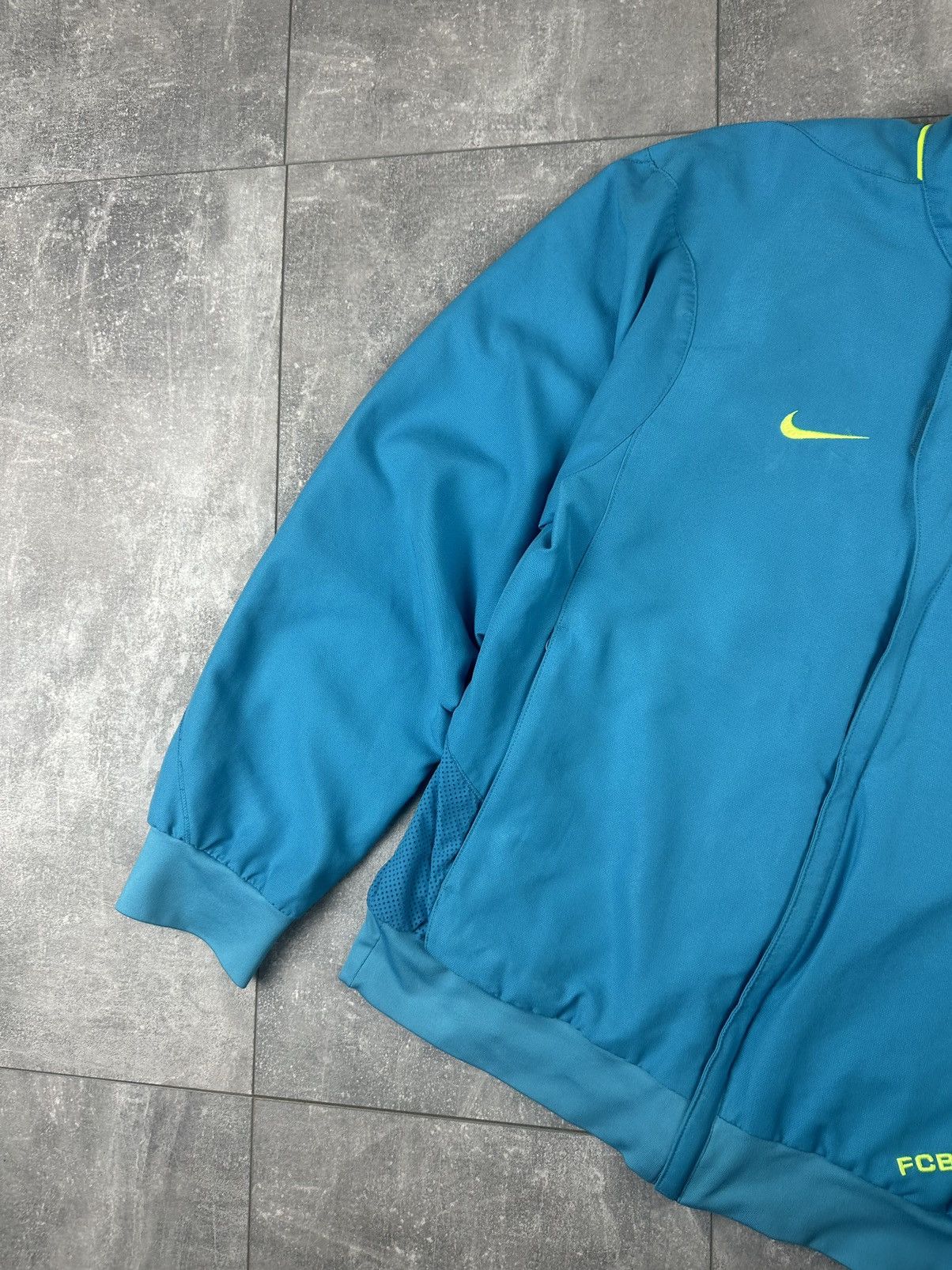 Nike Nike Barcelona Fc 2006/07 Training Soccer Track-Top Jacket Size US S / EU 44-46 / 1 - 9 Thumbnail