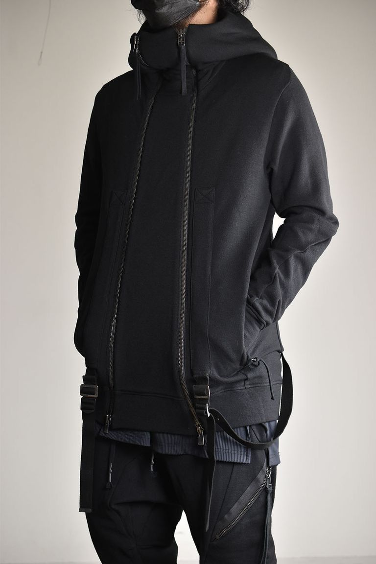 D.Hygen Wool Double Zip Suspender Hooded Jacket Size US M / EU 48-50 / 2 - 5 Thumbnail