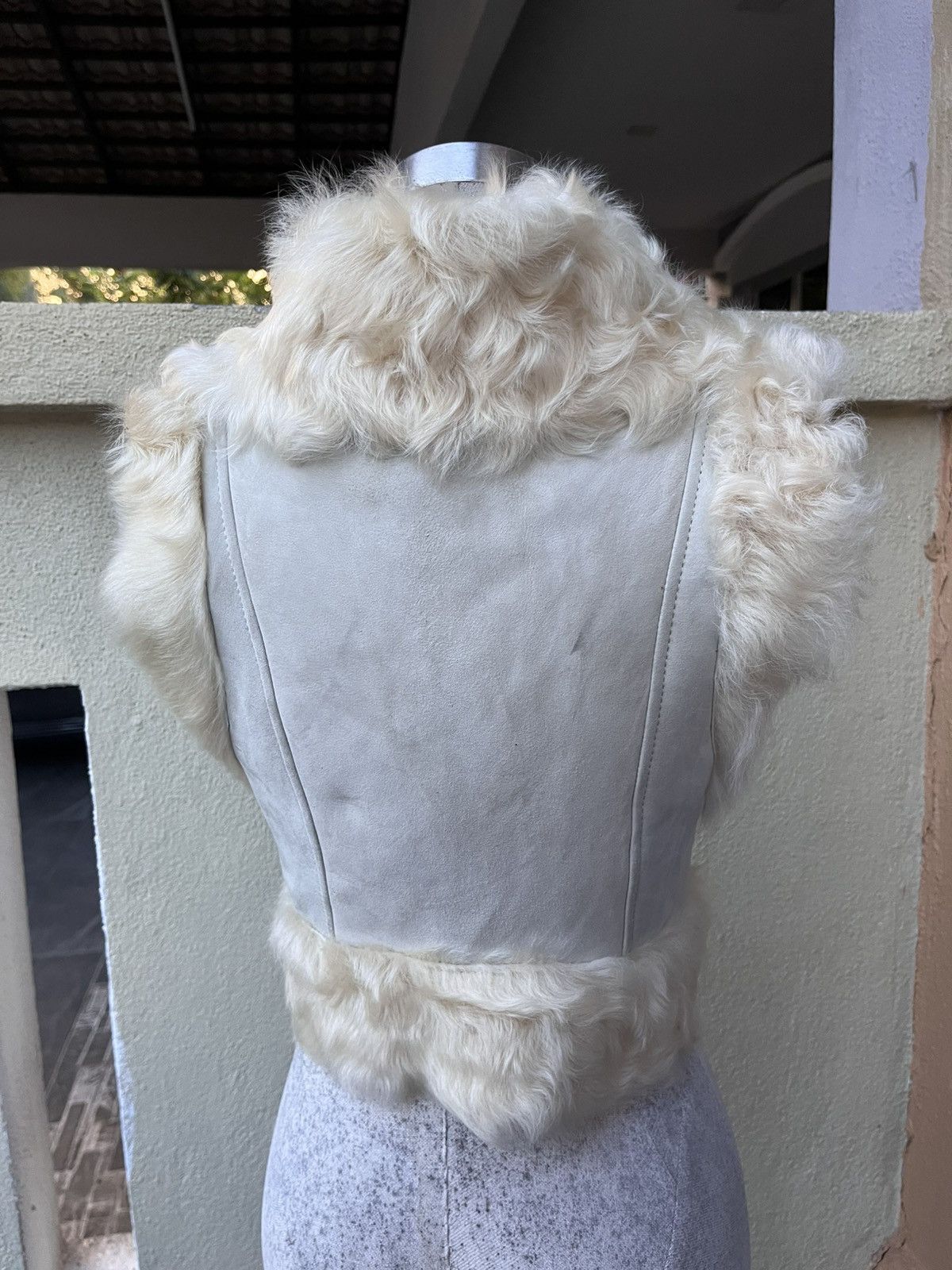 Japanese Brand Sheep skin leather vest Size M / US 6-8 / IT 42-44 - 4 Thumbnail