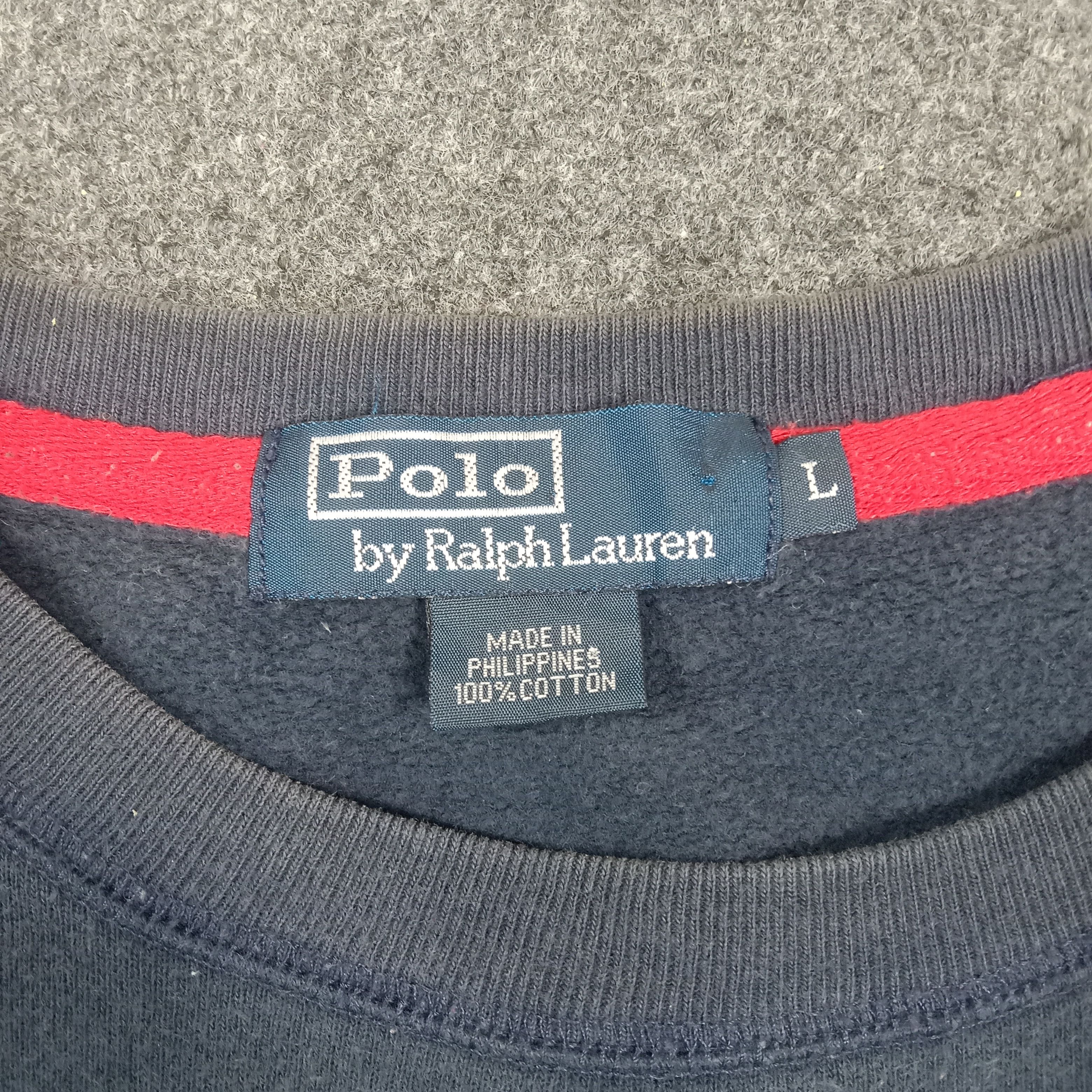 Polo Ralph Lauren Polo Ralph Laurent Embroidery Logo Plain Sweatshirt C291N11 Size US XL / EU 56 / 4 - 3 Thumbnail