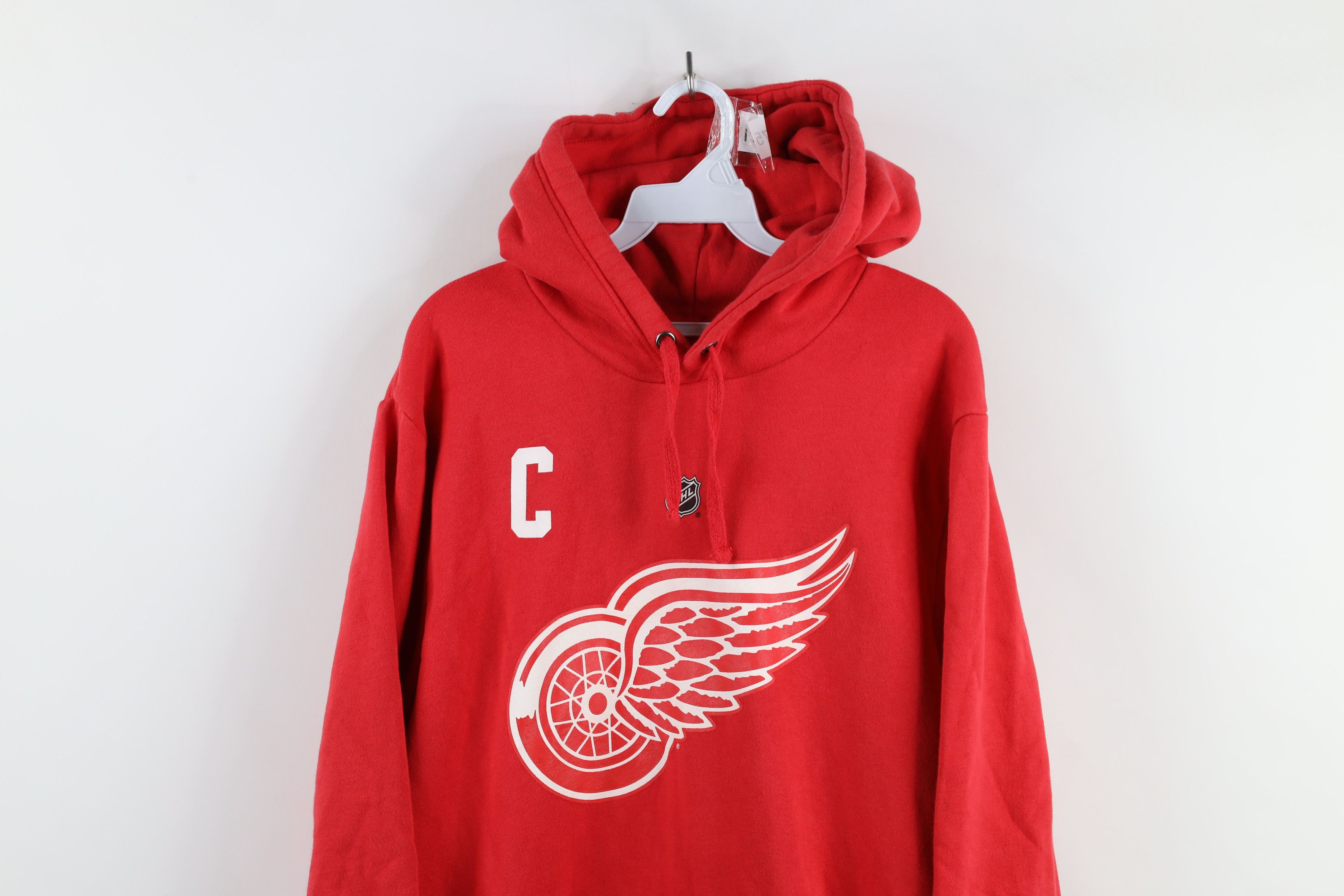Vintage Fanatics Detroit Red Wings Hockey Jersey Hoodie Sweatshirt Size US XL / EU 56 / 4 - 2 Thumbnail