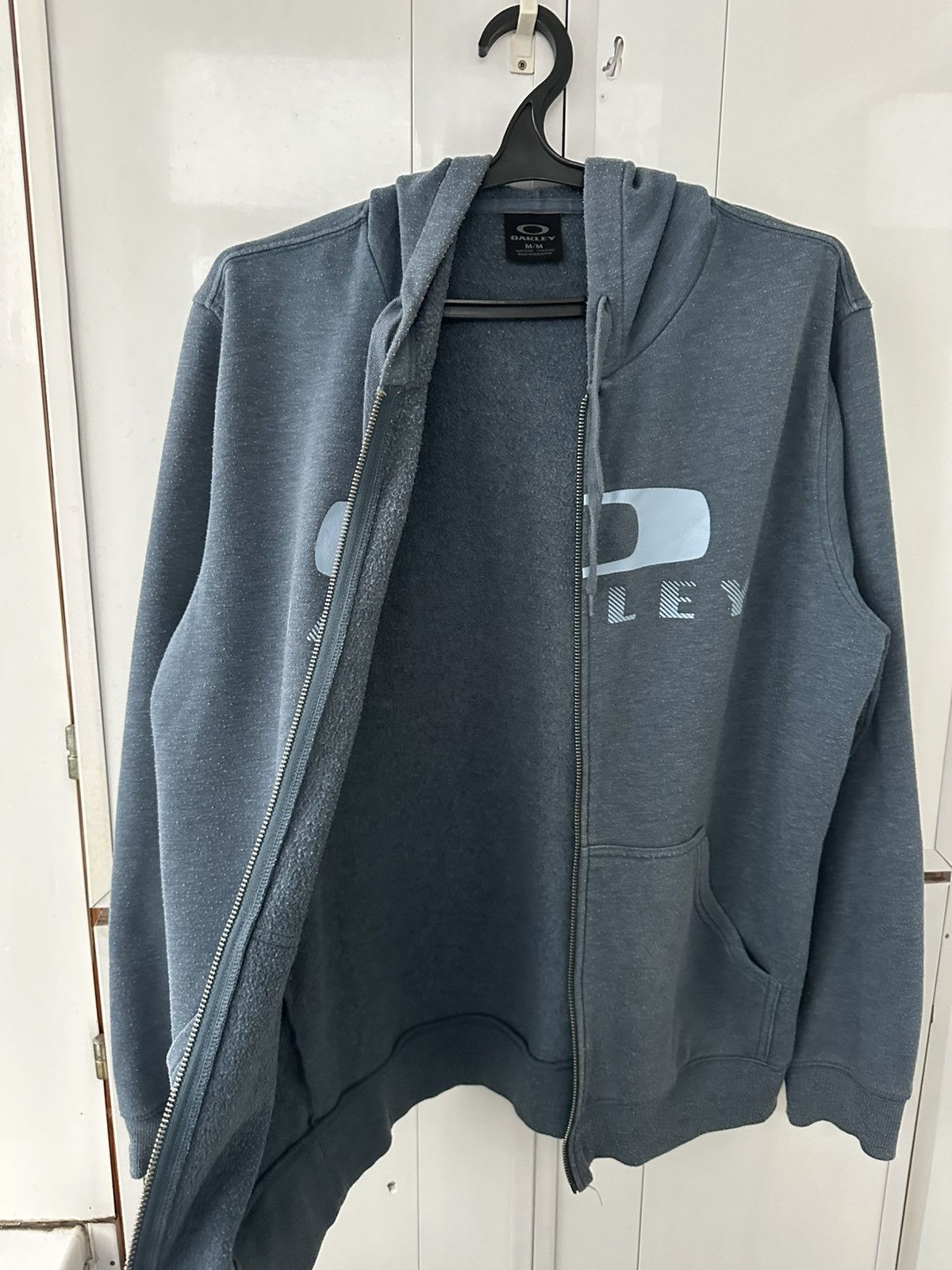 Oakley Vintage Oakley Zip Hoodie Big Logo Size US M / EU 48-50 / 2 - 12 Thumbnail