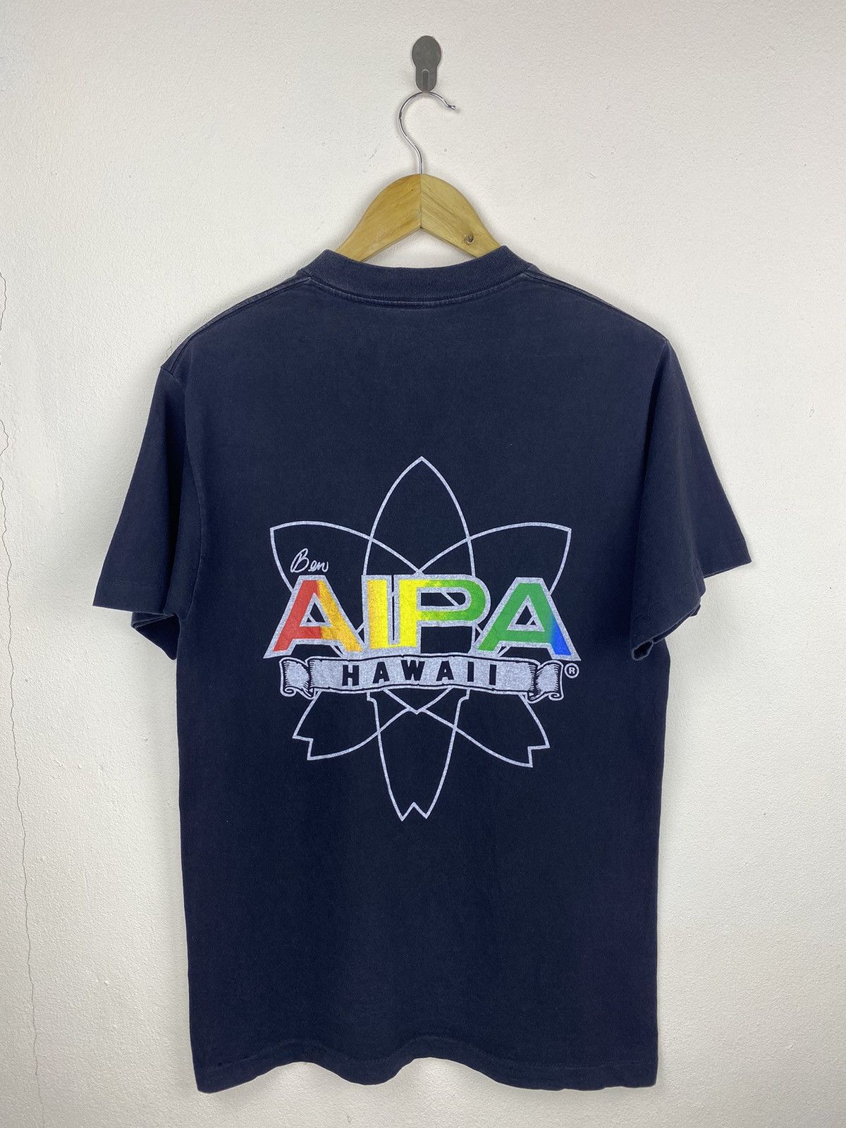 Streetwear × Surf Style × Vintage Vintage 90's Ben AIPA Surfboard HAWAII  Single Stitch USA Tee | Grailed