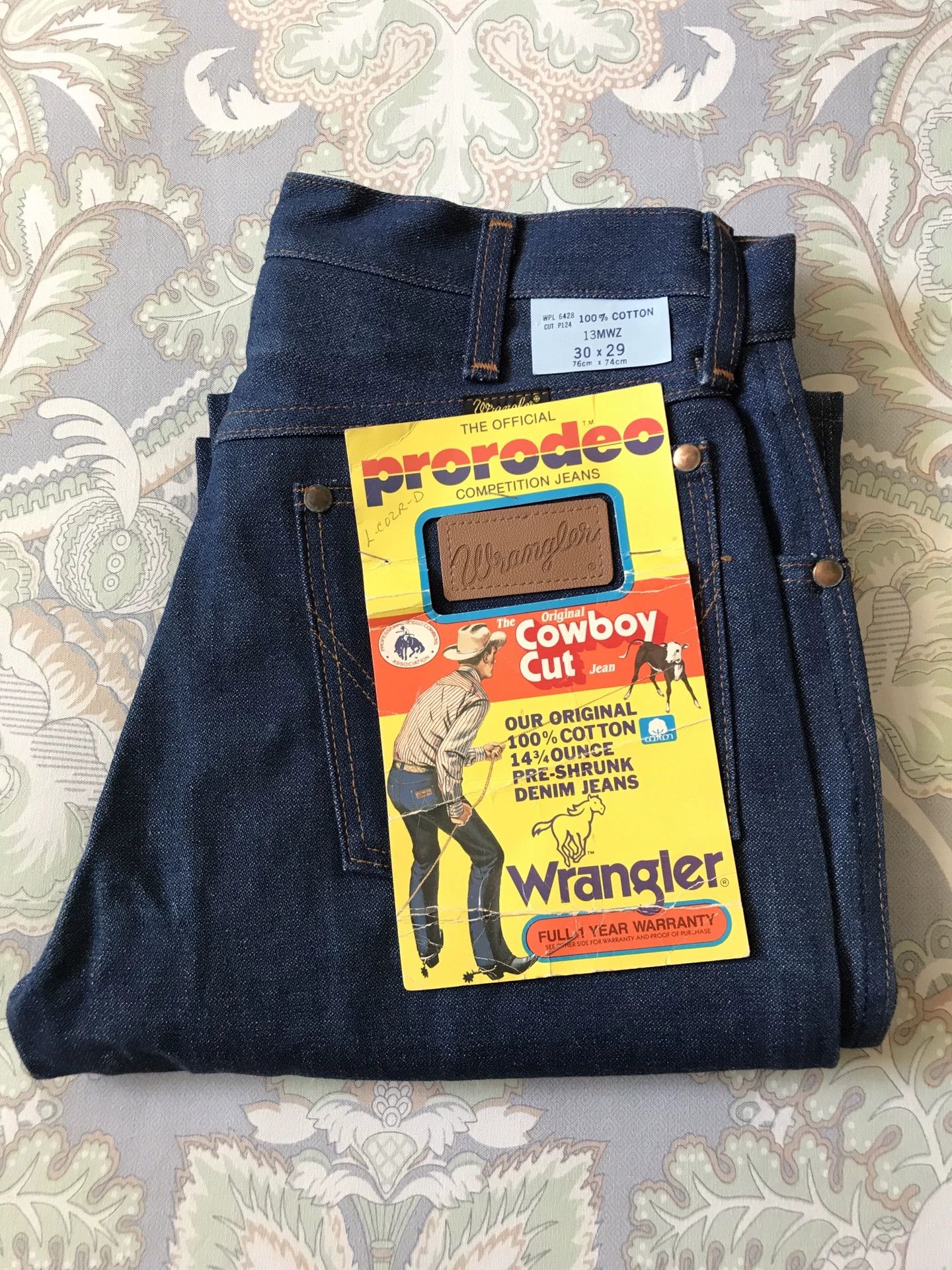 Wrangler 1970s Wrangler 13MWZ Jeans W30L29 Size US 30 / EU 46 - 1 Thumbnail