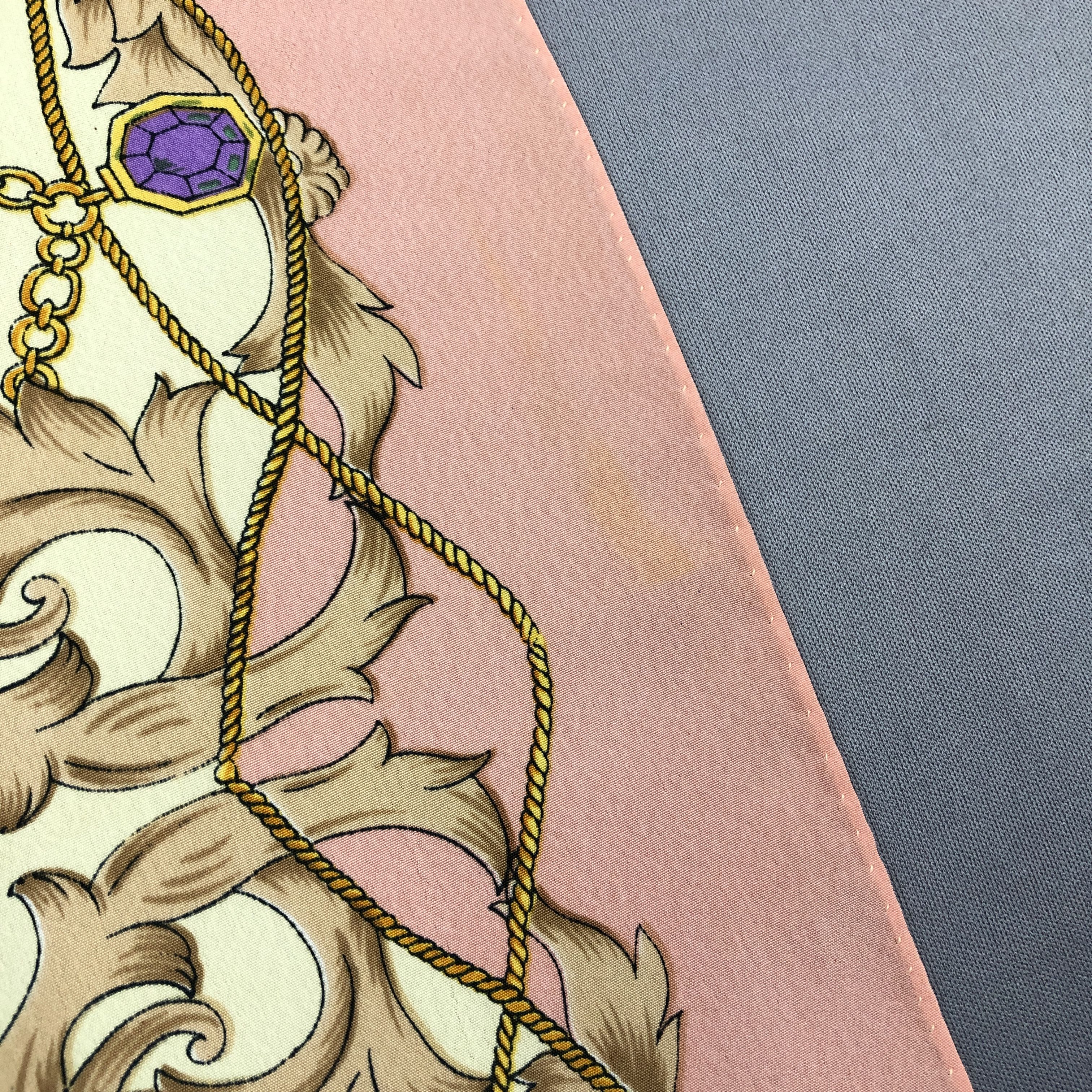 Other Vintage Luxury SILK Scarf Twill Stole Wraps Scarves Size ONE SIZE - 18 Thumbnail