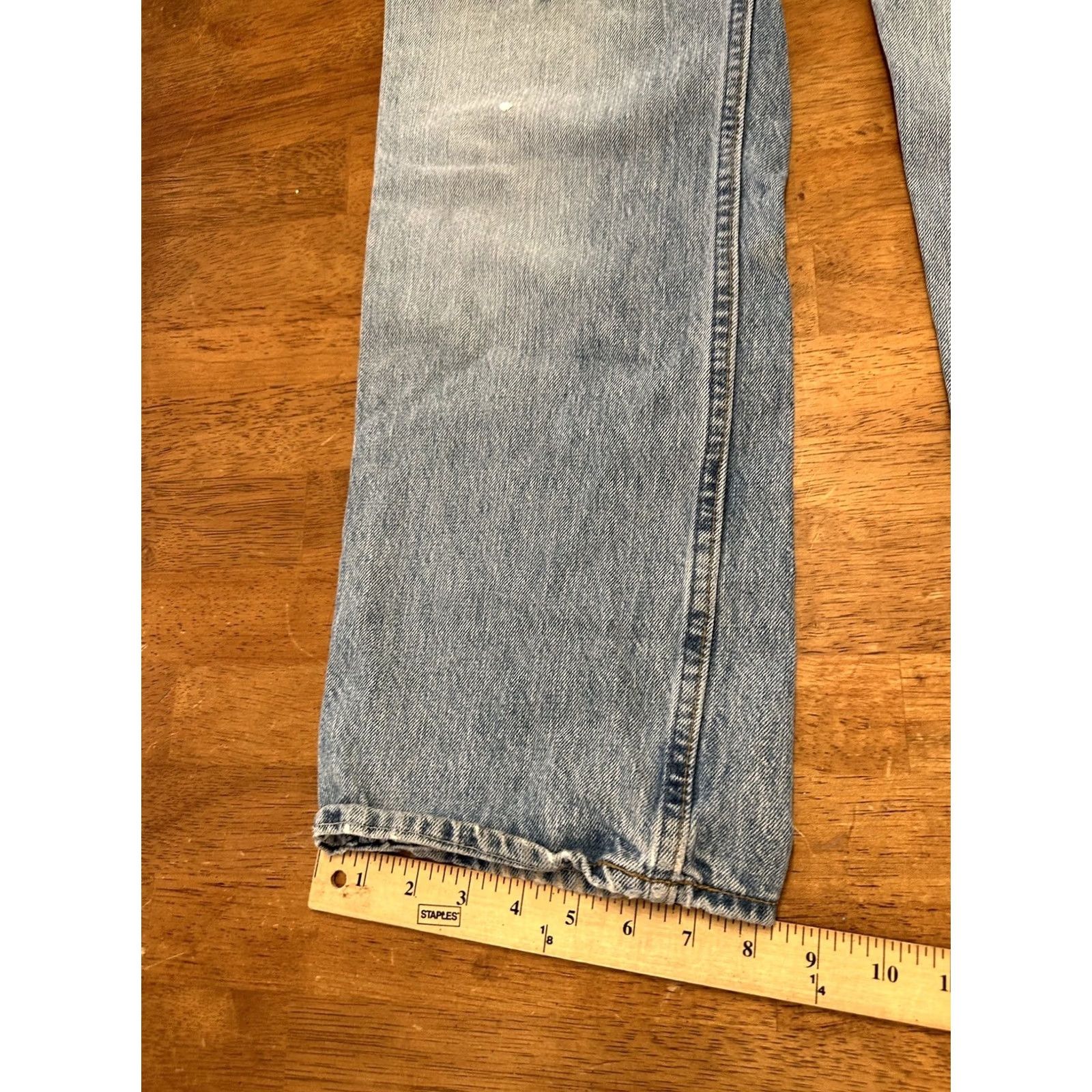 Gap VINTAGE Gap Jeans 32x30 Regular Fit Blue Denim 5-Pocket Retro Grunge Streetwear Mens Size US 32 / EU 48 - 8 Thumbnail