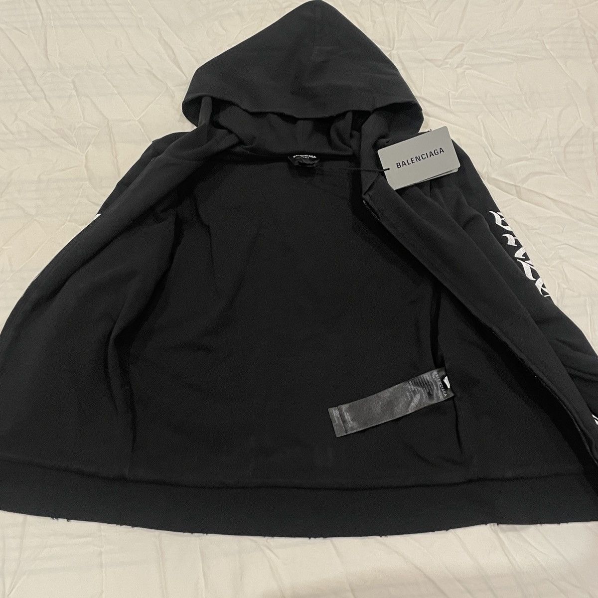 Balenciaga Balenciaga Zip up Hoodie Size S / US 4 / IT 40 - 6 Thumbnail