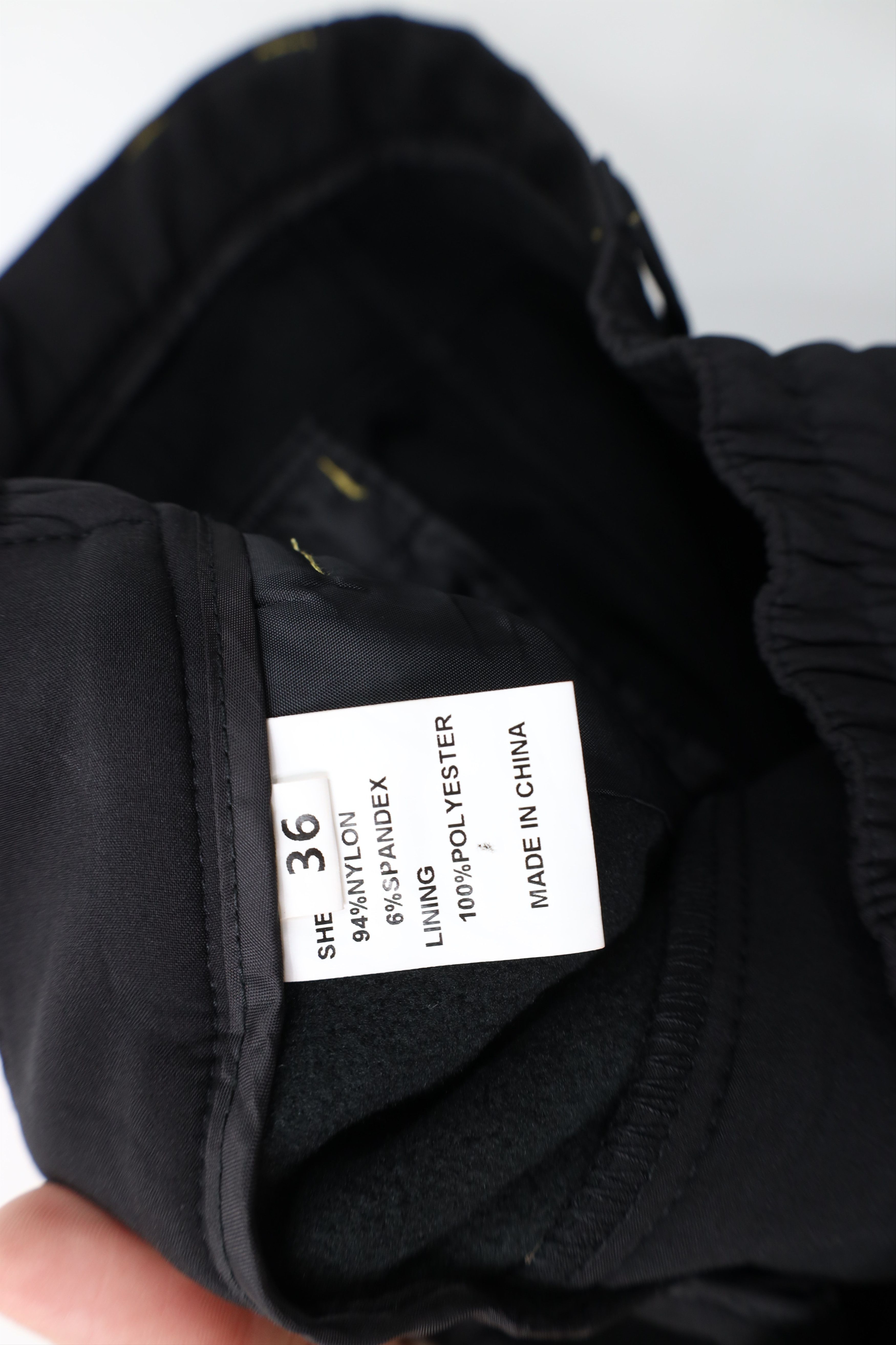 Vintage Vintage Y2K Streetwear Lined Softshell Cargo Pants Black Size US 36 / EU 52 - 9 Thumbnail