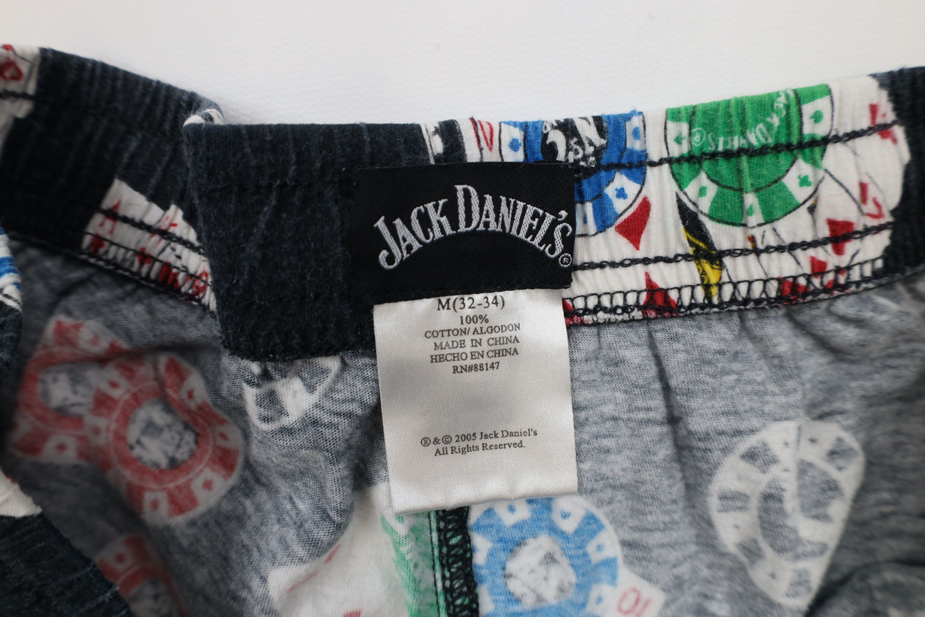 Vintage Vintage Y2K 2005 Jack Daniels Whisky Wide Leg Poker Pants Size US 34 / EU 50 - 7 Thumbnail