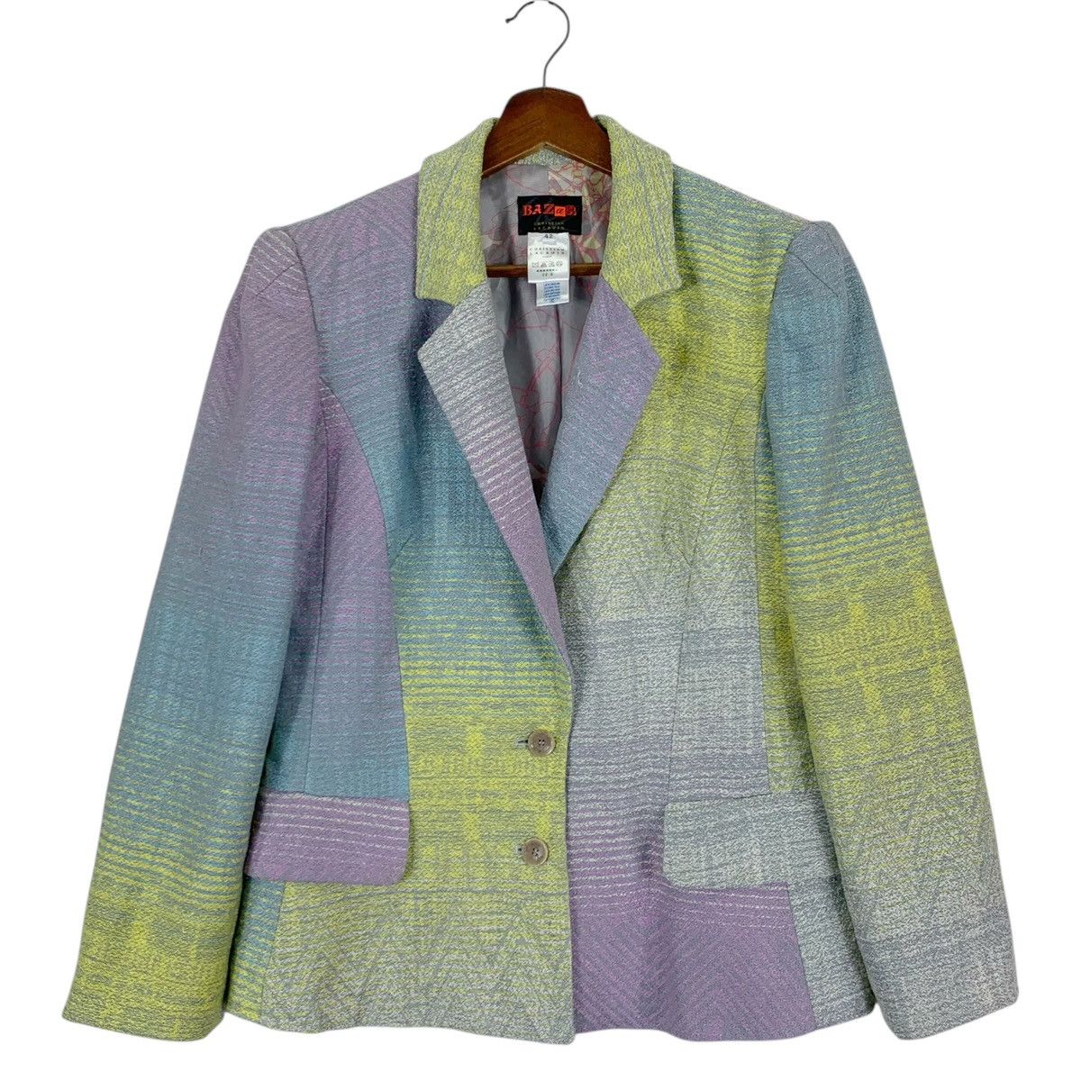 Christian Lacroix × Designer × Vintage Vintage Bazar Christian Lacroix Paris Blazer Coat Size US XS / EU 42 / 0 - 1 Thumbnail