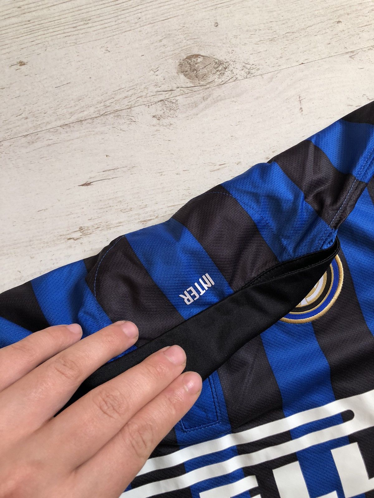 Nike INTER MILAN 2012 HOME FOOTBALL SHIRT SOCCER JERSEY NIKE Size US M / EU 48-50 / 2 - 6 Thumbnail
