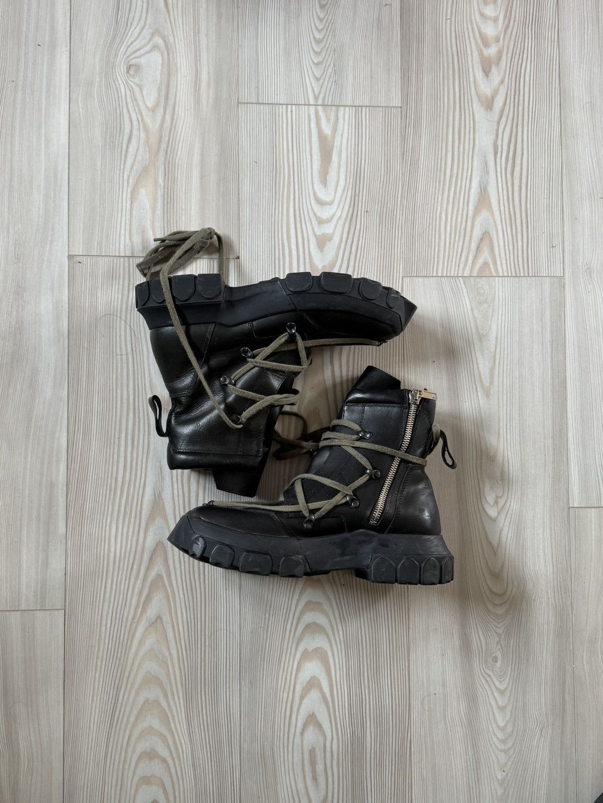 Rick Owens Rick Owen’s Tractor Boots Size US 10 / EU 43 - 1 Thumbnail