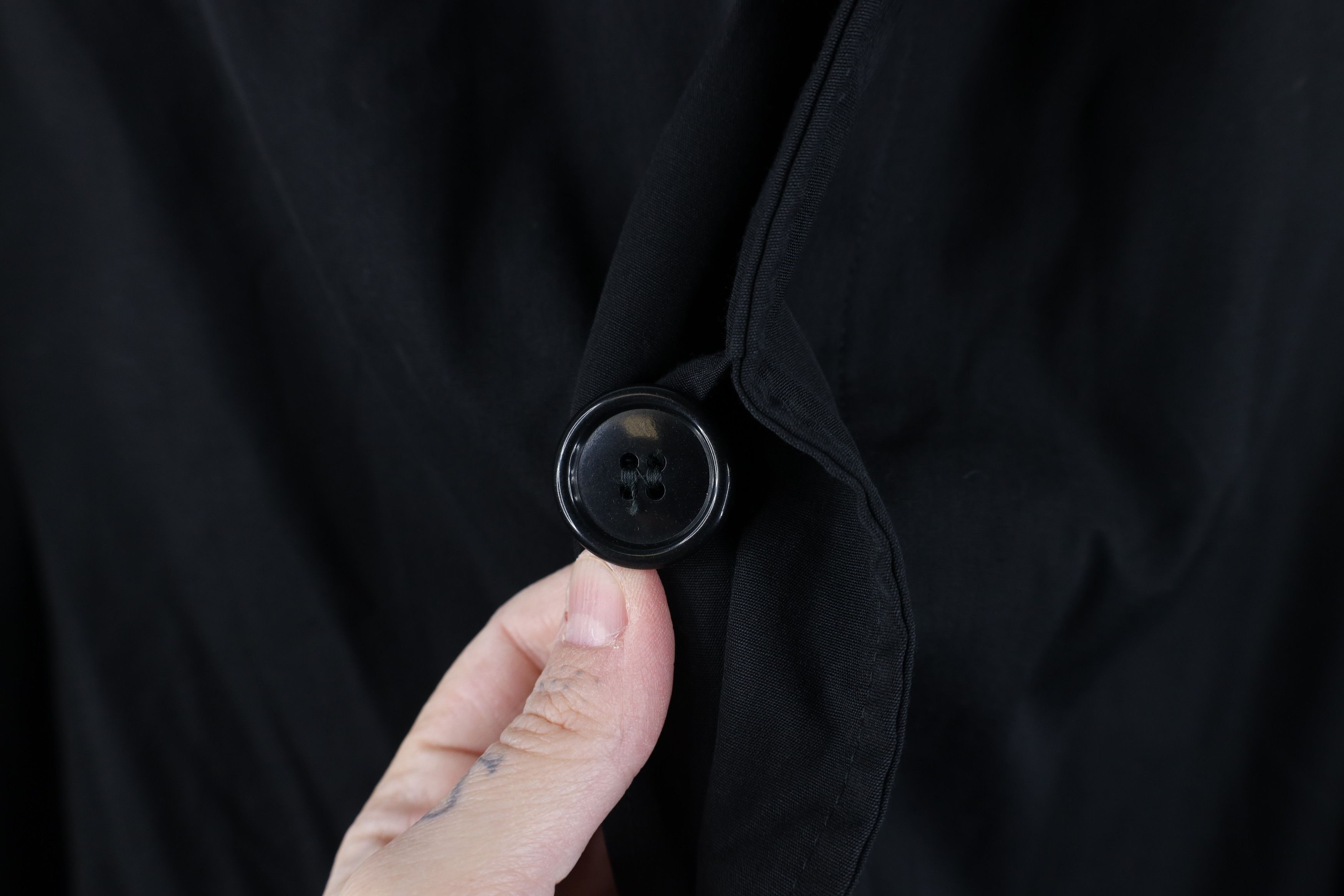 Vintage Vintage 50s 60s Streetwear Trench Coat Rain Jacket Black USA Size US XL / EU 56 / 4 - 6 Thumbnail