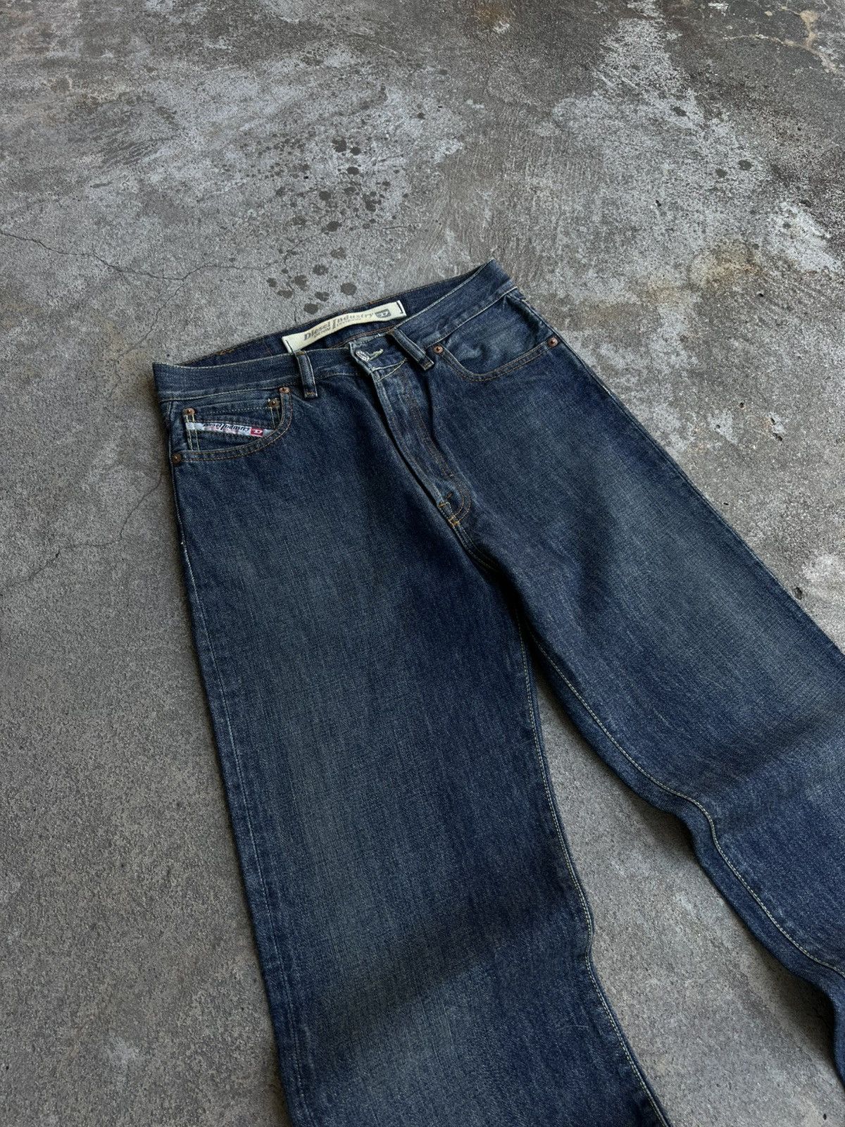 Diesel Crazy Vintage Diesel Japan Denim Jeans Wide Leg Hysteric Size US 30 / EU 46 - 3 Thumbnail