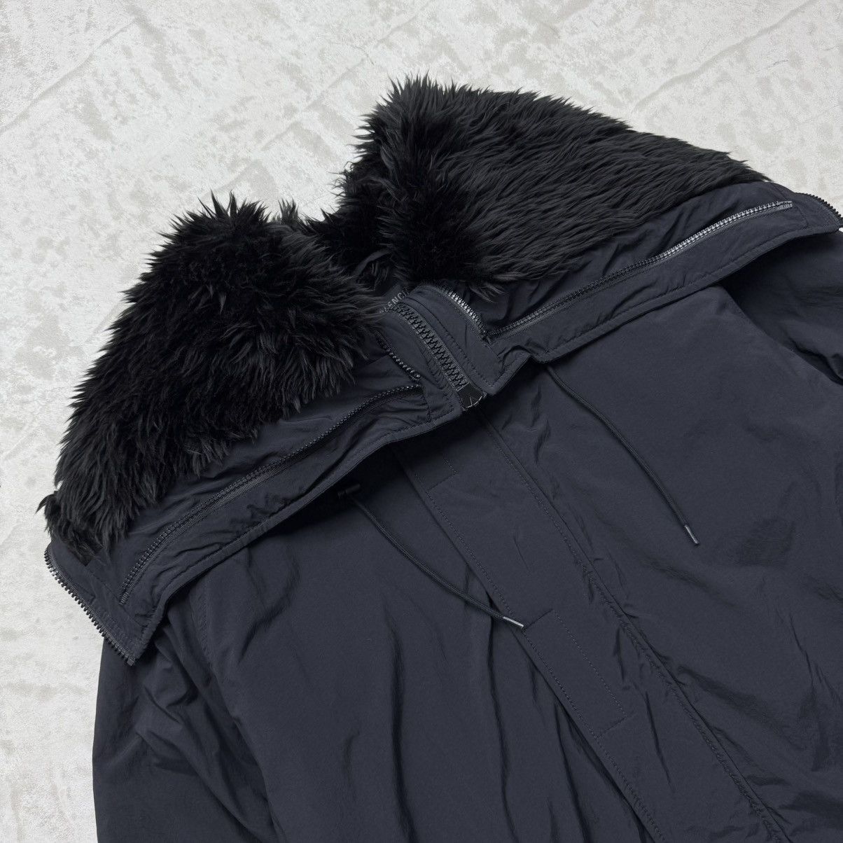 Balenciaga Balenciaga Faux Fur Sporty B Parka Size US S / EU 44-46 / 1 - 3 Thumbnail