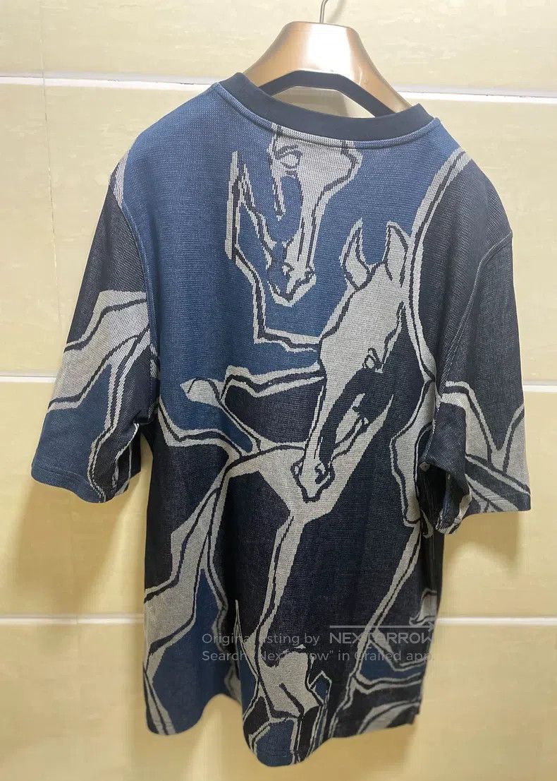 Hermes Hermes Knit short-sleeve crew-neck t-shirt (Pegasus series Size US M / EU 48-50 / 2 - 3 Thumbnail