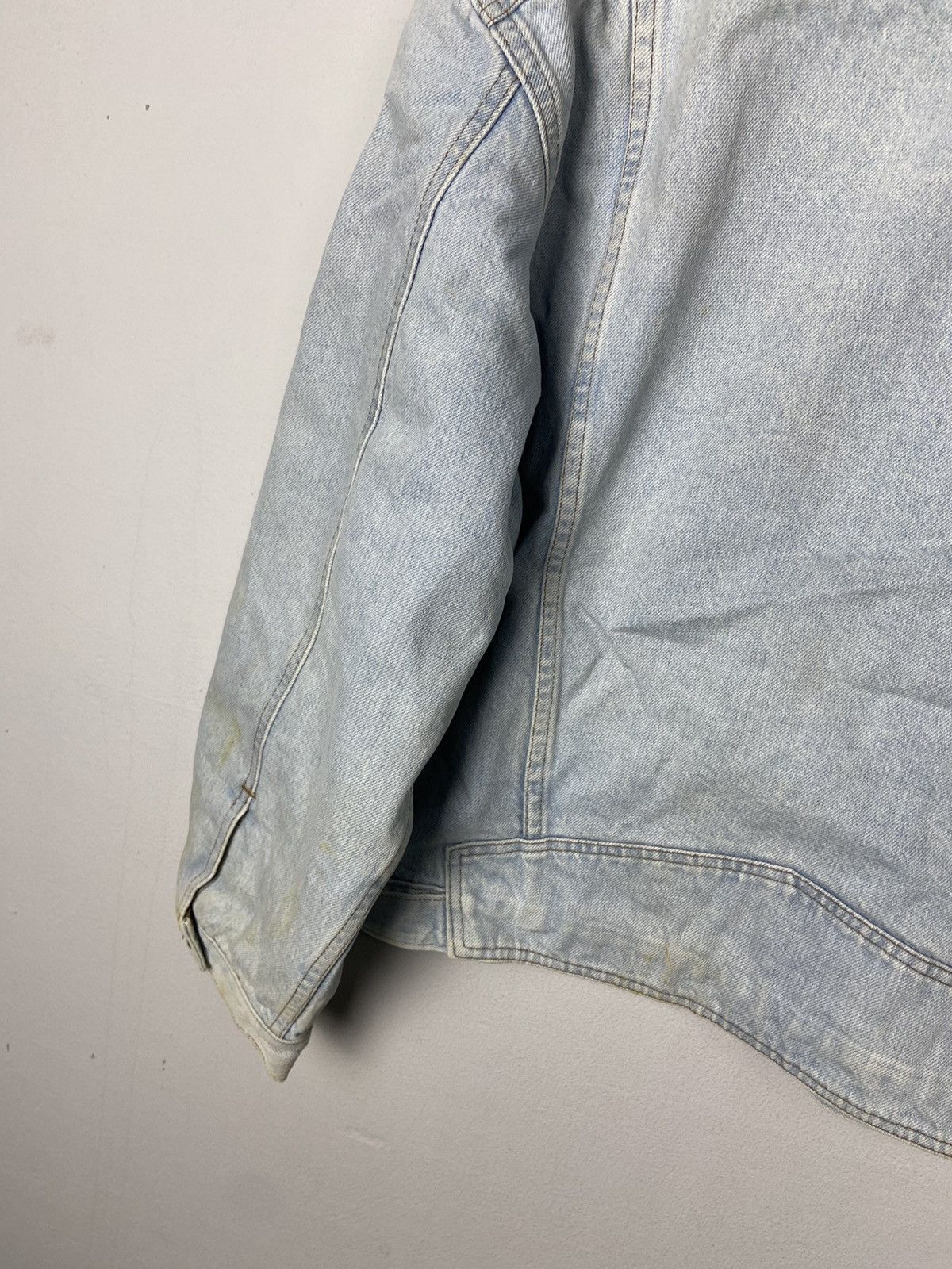 Levi's Vintage Clothing VINTAGE 80s LEVIS ALASKA WASHSTONE KING OF RIVER DENIM Size US L / EU 52-54 / 3 - 14 Thumbnail