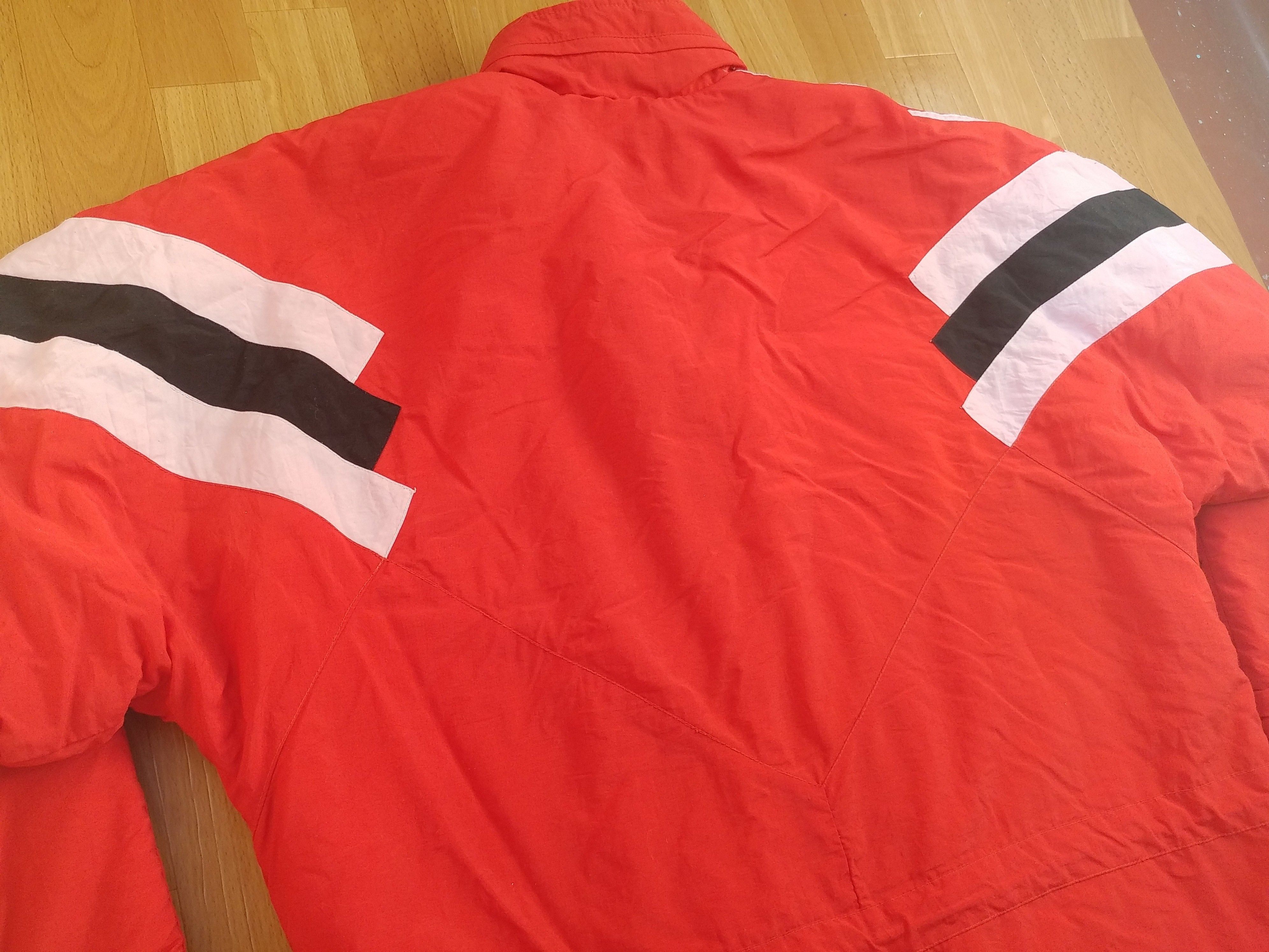 Adidas × Vintage ADIDAS jacket, red vintage hip hop 90s windbreaker size L Size US L / EU 52-54 / 3 - 9 Thumbnail