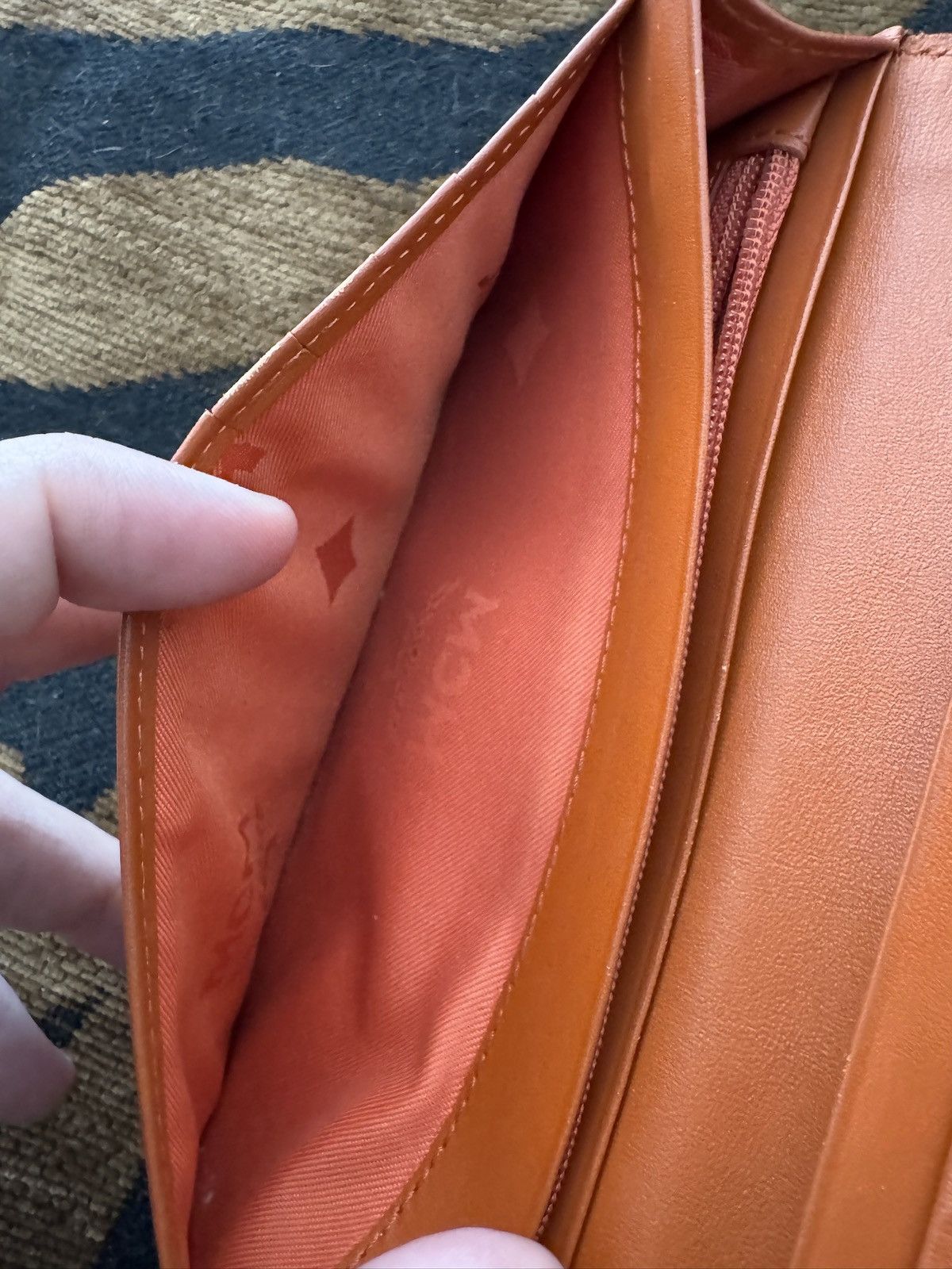 MCM MCM orange long wallet with free COA Size ONE SIZE - 8 Thumbnail