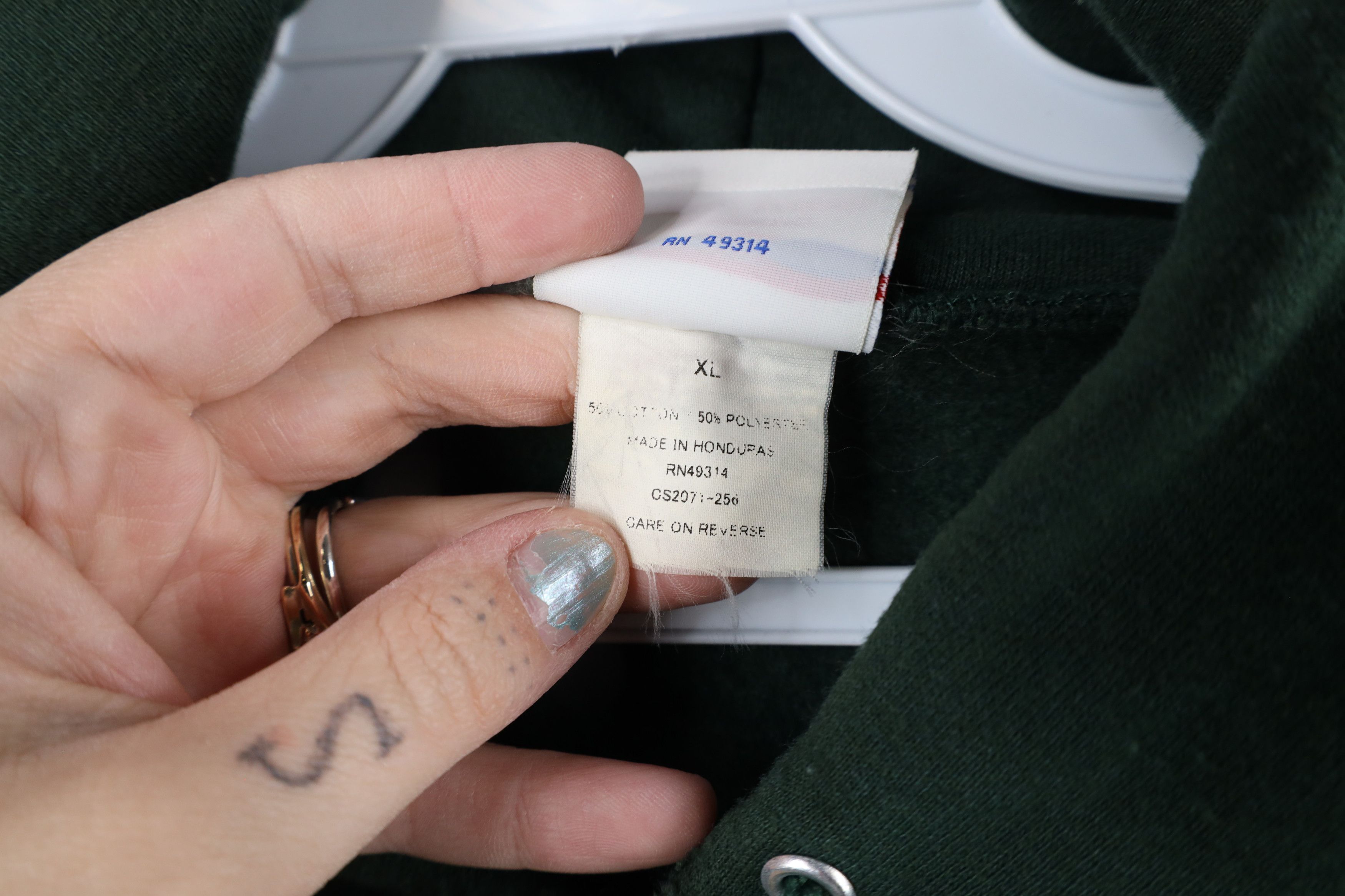 Champion × Vintage Vintage Champion Felician College Hoodie Sweatshirt Size US XL / EU 56 / 4 - 8 Thumbnail