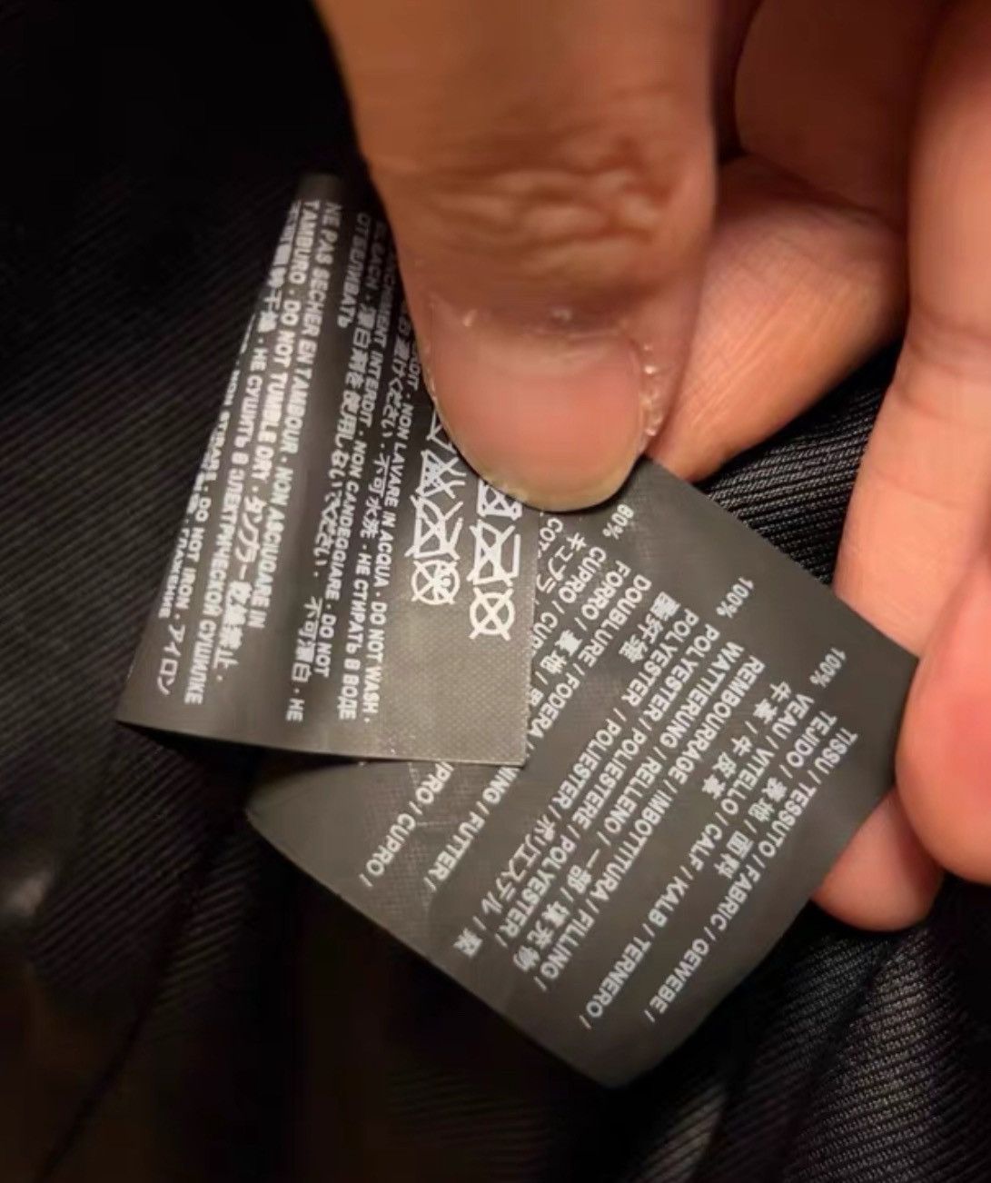 Saint Laurent Paris × Yves Saint Laurent Saint Laurent No smoking Leather Clothing Jacket Size US S / EU 44-46 / 1 - 10 Thumbnail