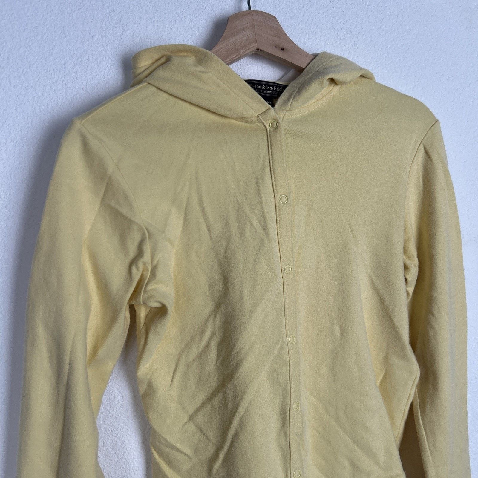 Abercrombie & Fitch Abercrombie and Fitch VTG Women’s Button Yellow Cardigan M Size M / US 6-8 / IT 42-44 - 2 Thumbnail