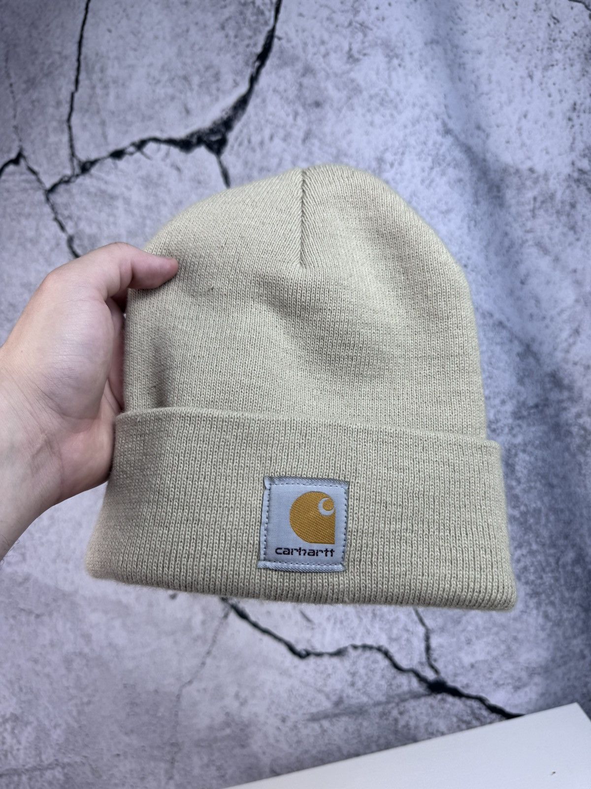 Carhartt Vintage 00s y2k Carhartt beanie hat Size ONE SIZE - 2 Thumbnail