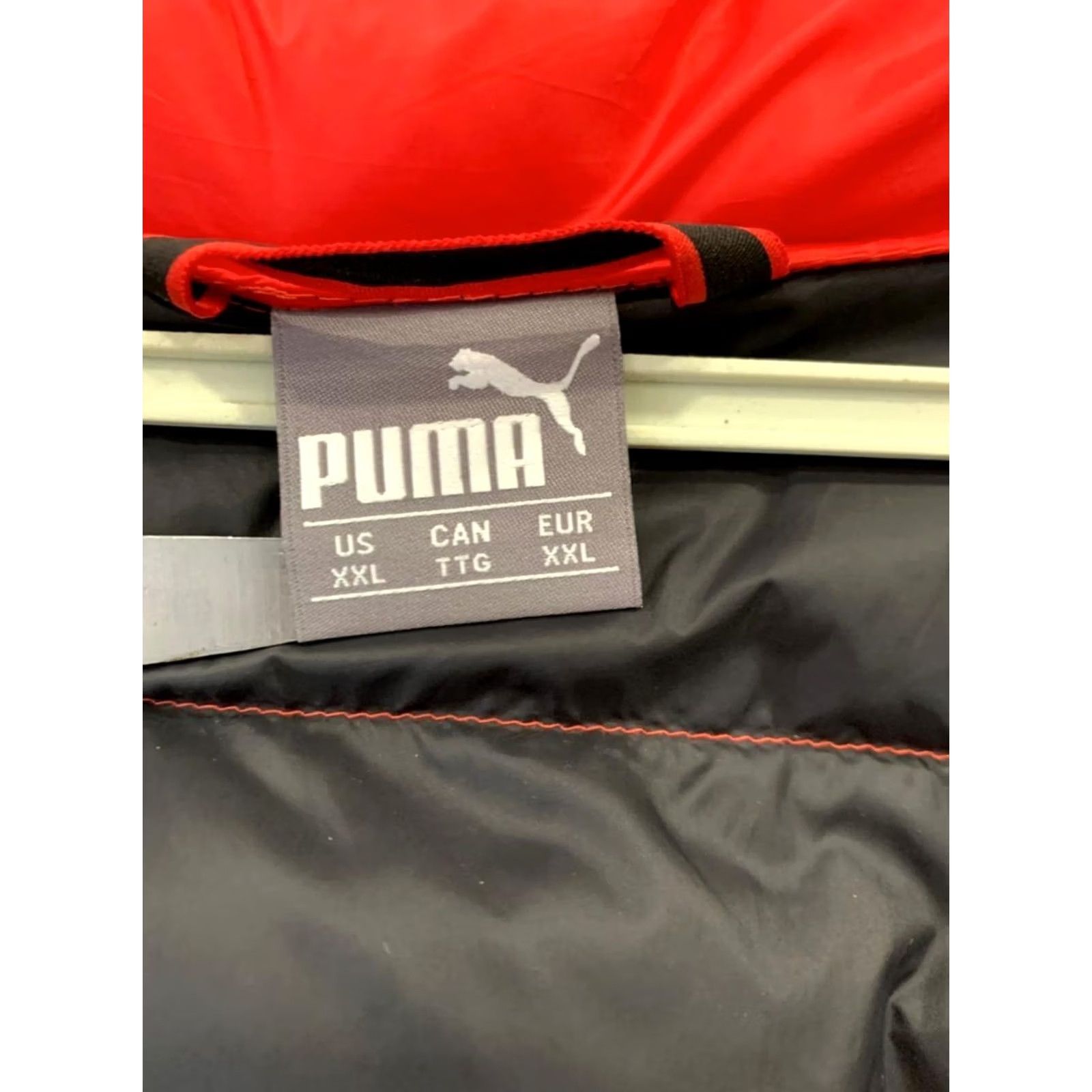 Ferrari Ferrari × Puma Down Puffer Jacket XXL Men Red Hooded Scuderia Shield Motorsport Jacket Size US XXL / EU 58 / 5 - 3 Thumbnail