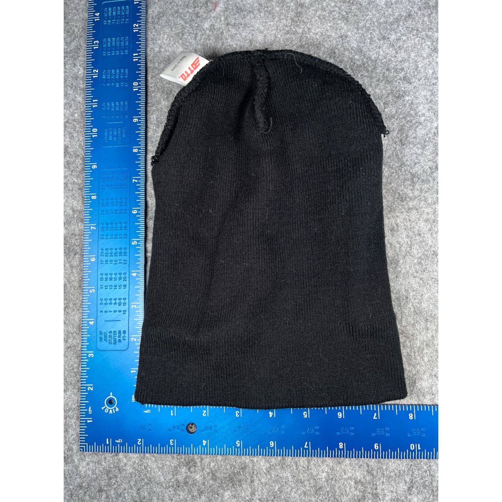 Vintage OTTO Sixth Man Jumpin' Towel Beanie Toque Knit Adult One Size Black Beanie Mens Size ONE SIZE - 6 Thumbnail