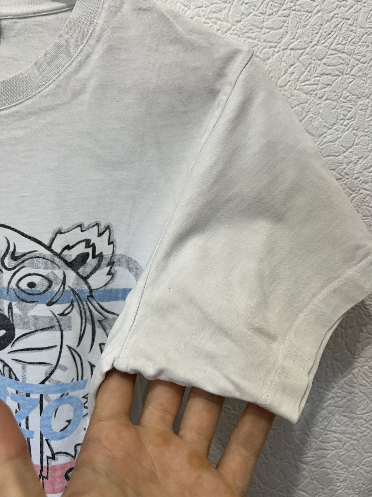 Kenzo Kenzo White Basic T Shirt Tee Size US S / EU 44-46 / 1 - 5 Thumbnail