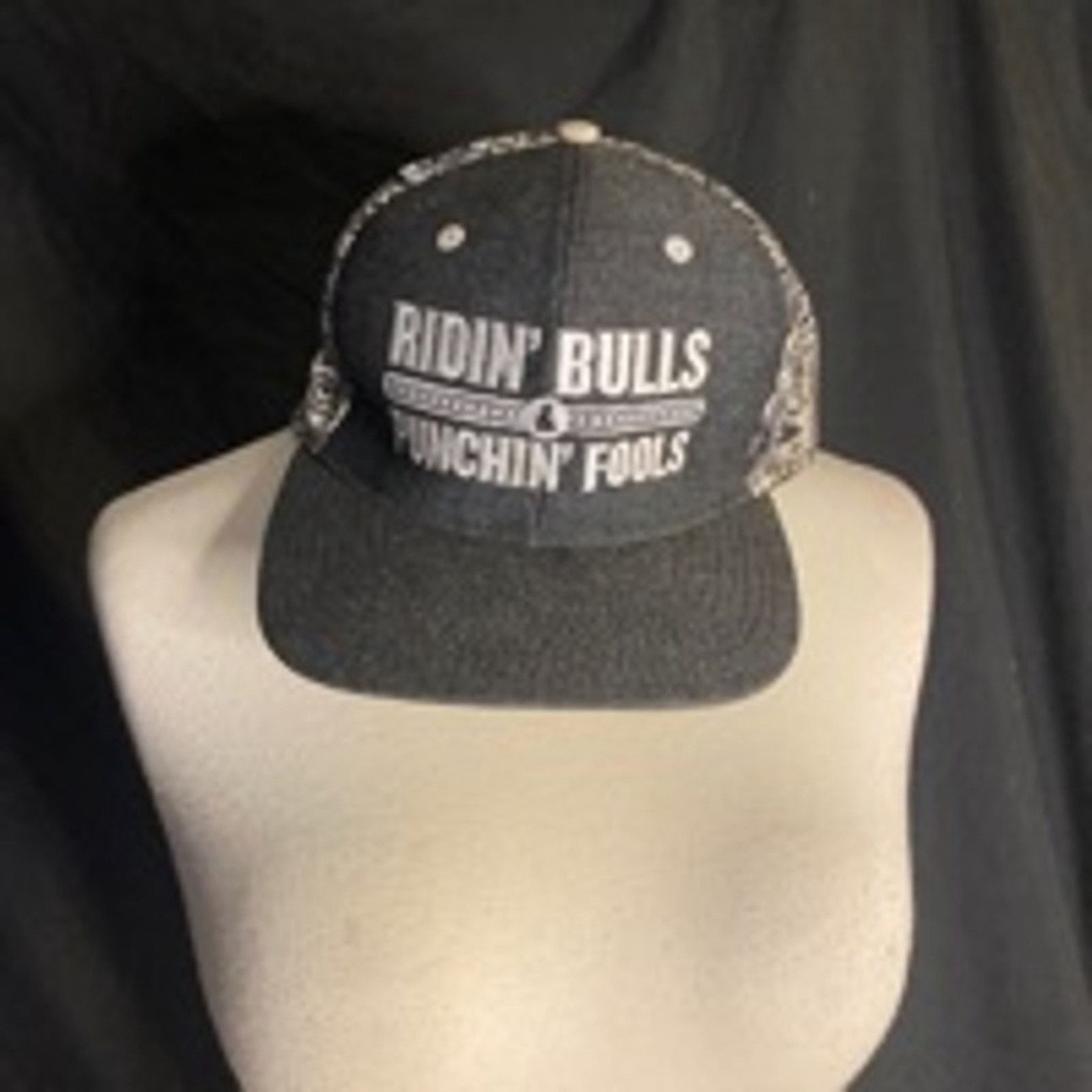 Other Dale Brisby Snapback Hat Ridin’ Bulls Punchin’ Fools Western Size ONE SIZE - 2 Thumbnail