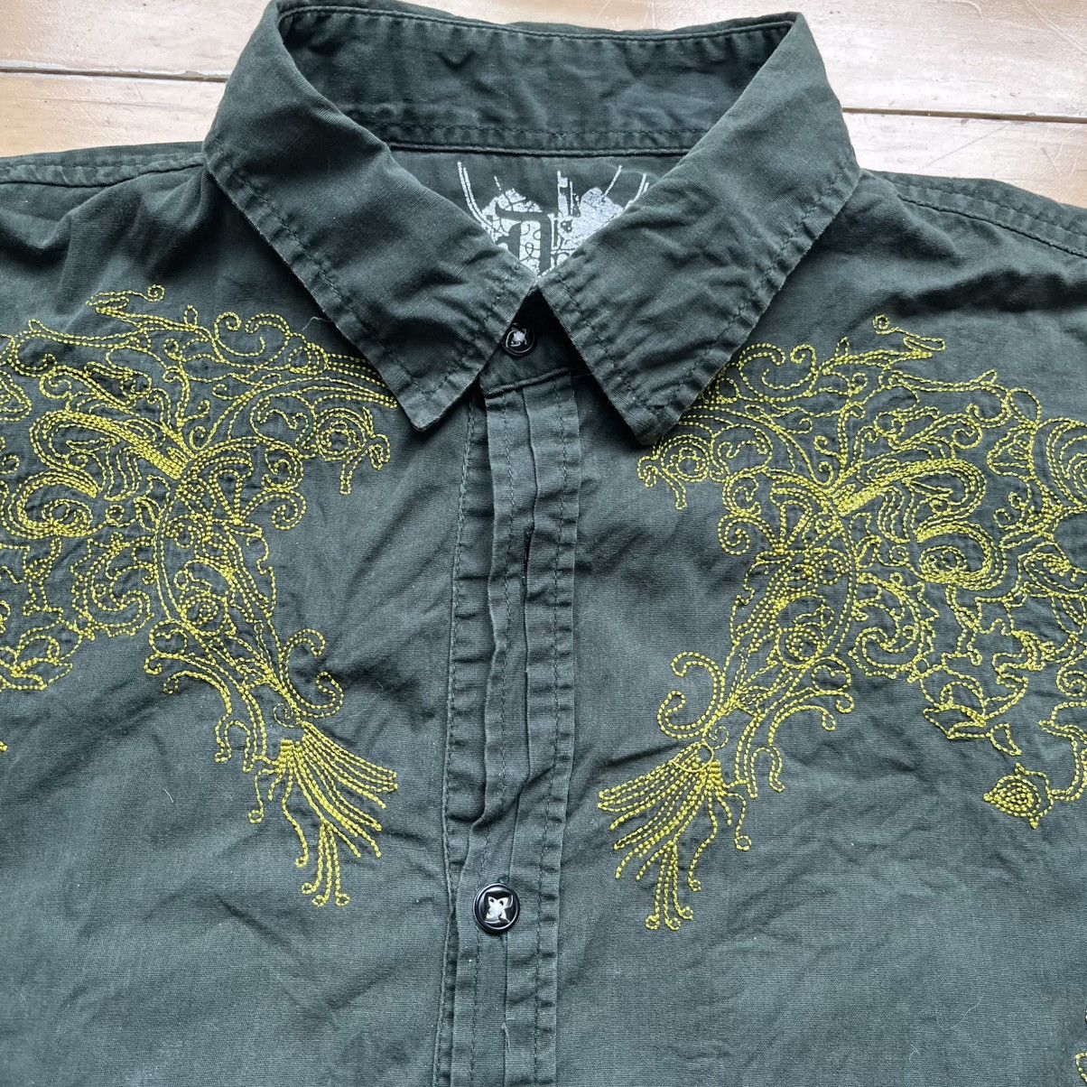 Diesel Vintage Y2K Diesel Short sleeve button up Size US S / EU 44-46 / 1 - 4 Thumbnail
