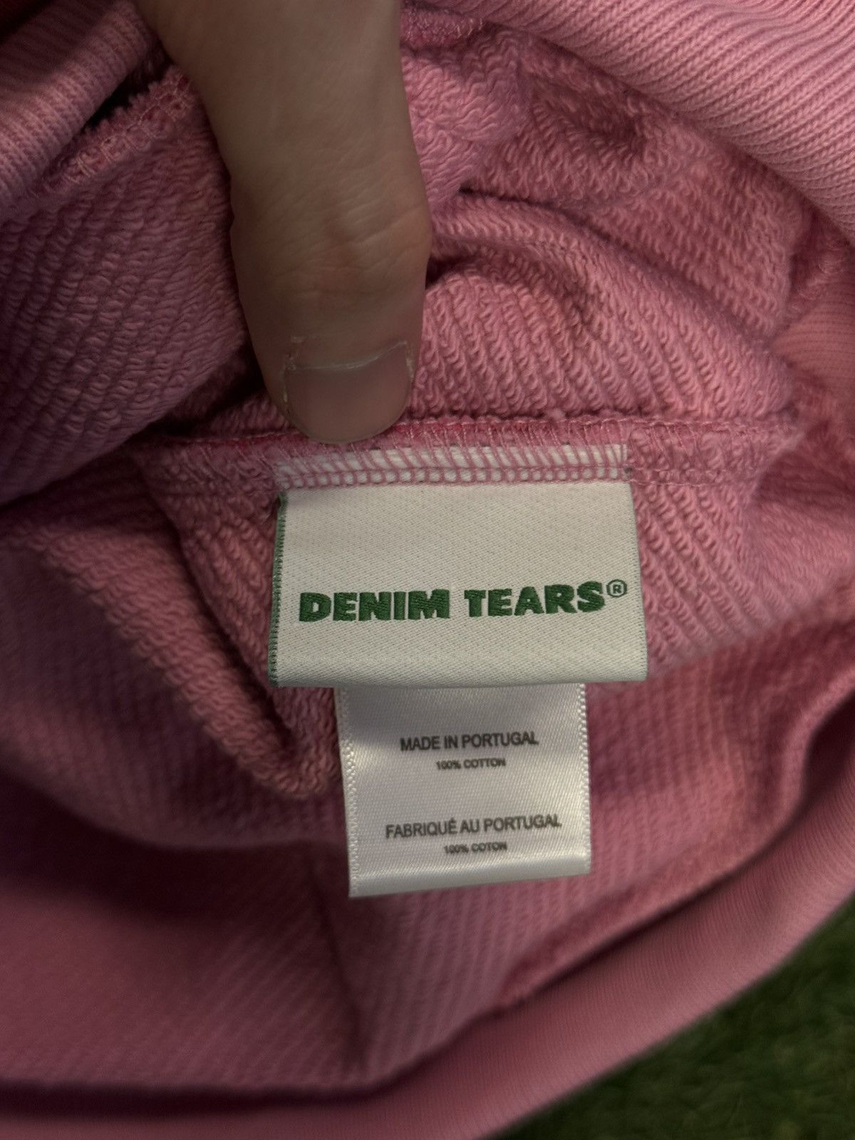 DENIM TEARS Denim Tears Camo Cotton Wreath Hoodie Pink Size XXL NEW Size US XXL / EU 58 / 5 - 8 Thumbnail